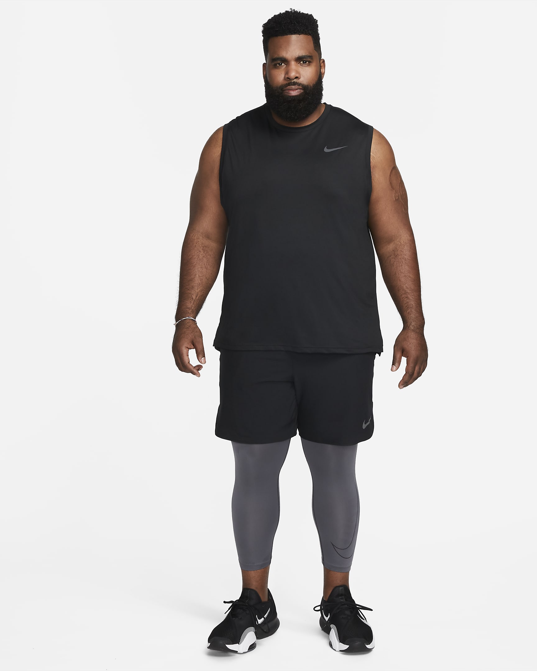 Nike Pro Dri-FIT Men's 3/4 Tights. Nike LU