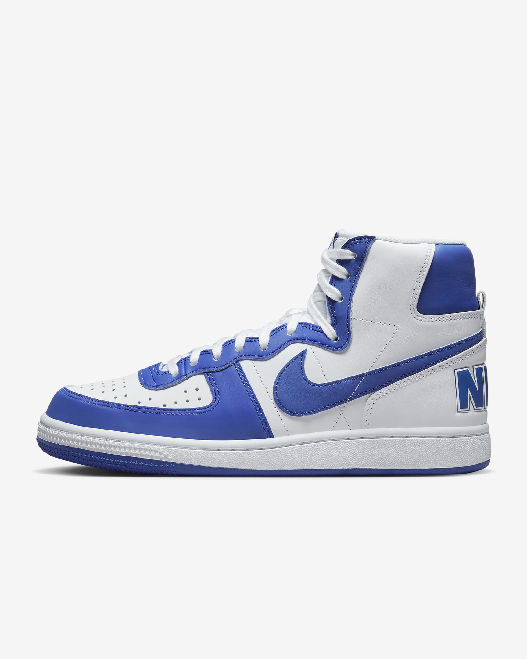 Nike Terminator High Men's Shoes - White/Game Royal