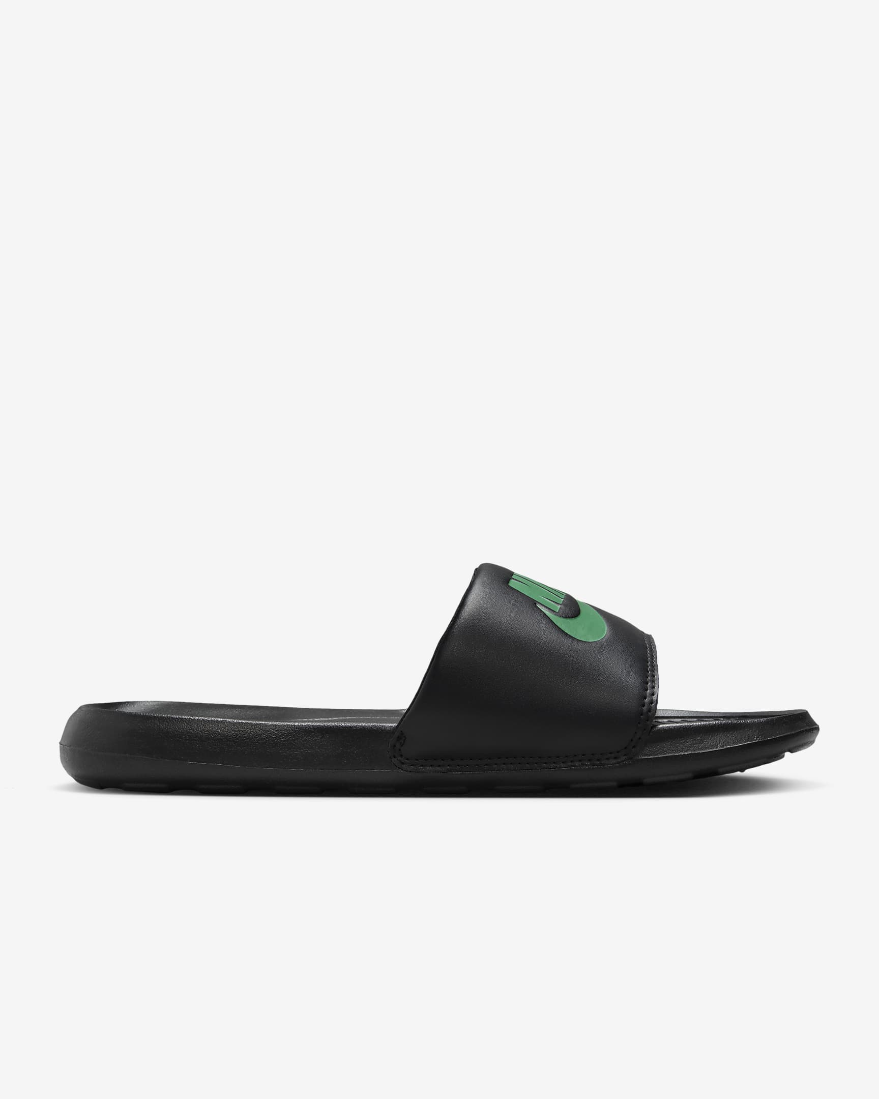 Nike Victori One Herren-Slides - Schwarz/Schwarz/Malachite