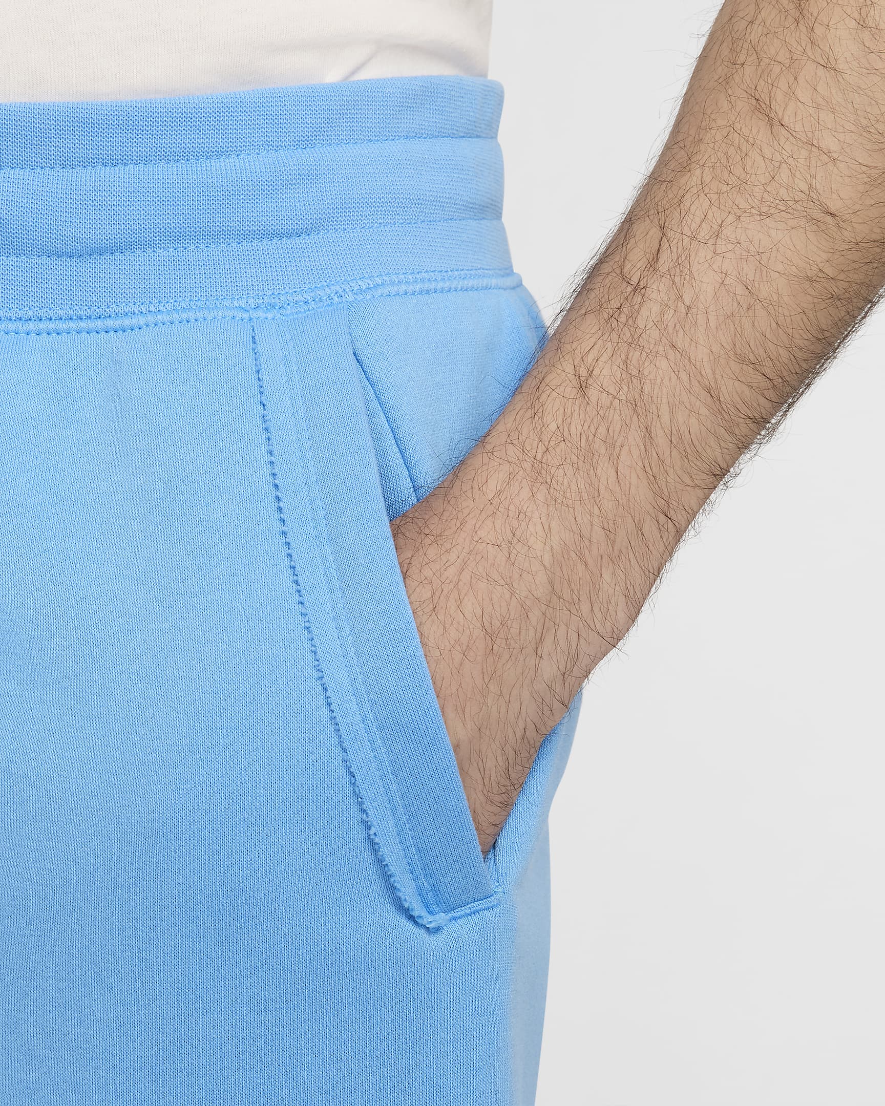 Shorts in French Terry Nike Club Alumni – Uomo - University Blue/Bianco/Bianco