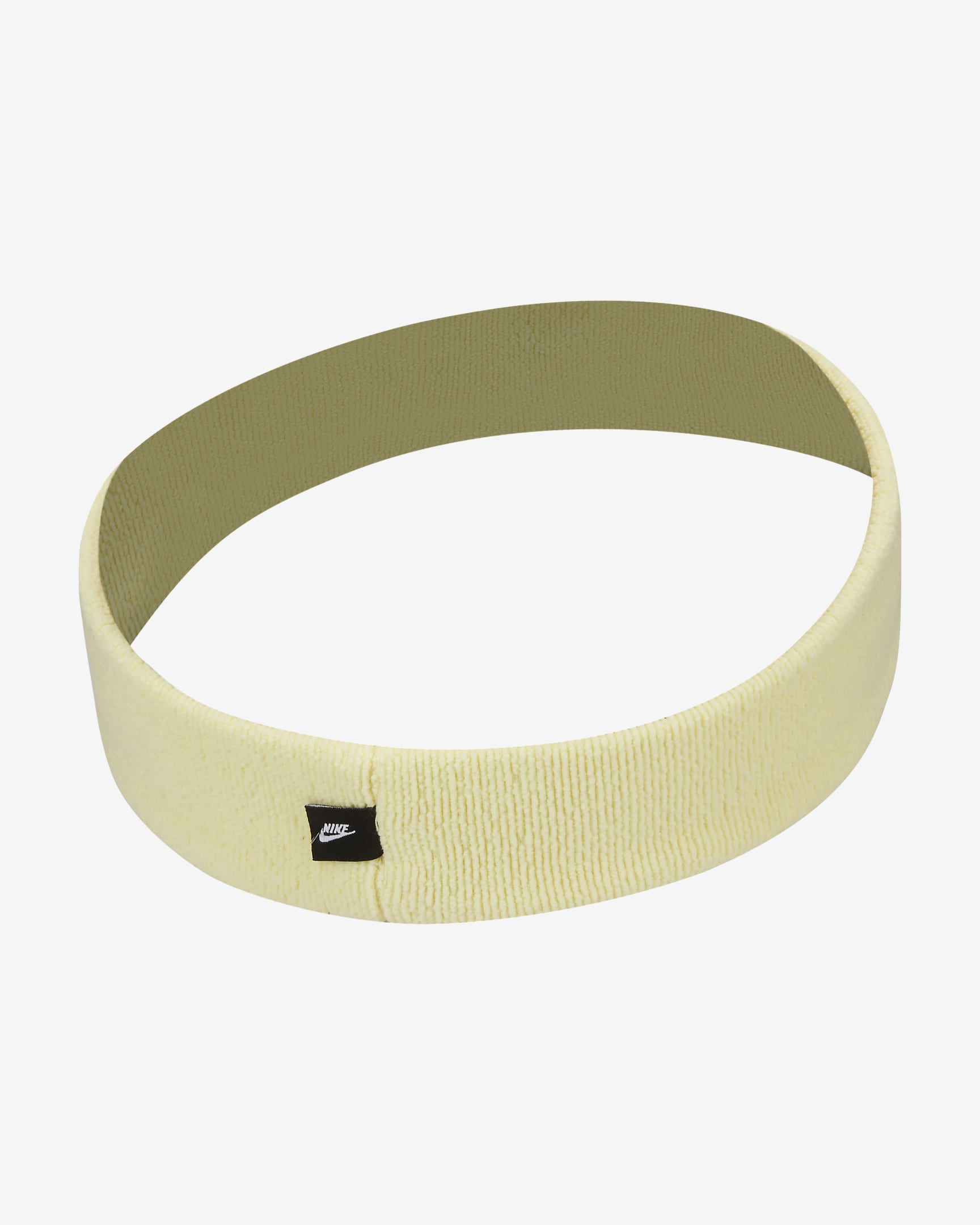 Nike Athletic Wide Headband - Citron Tint/Wheat Gold