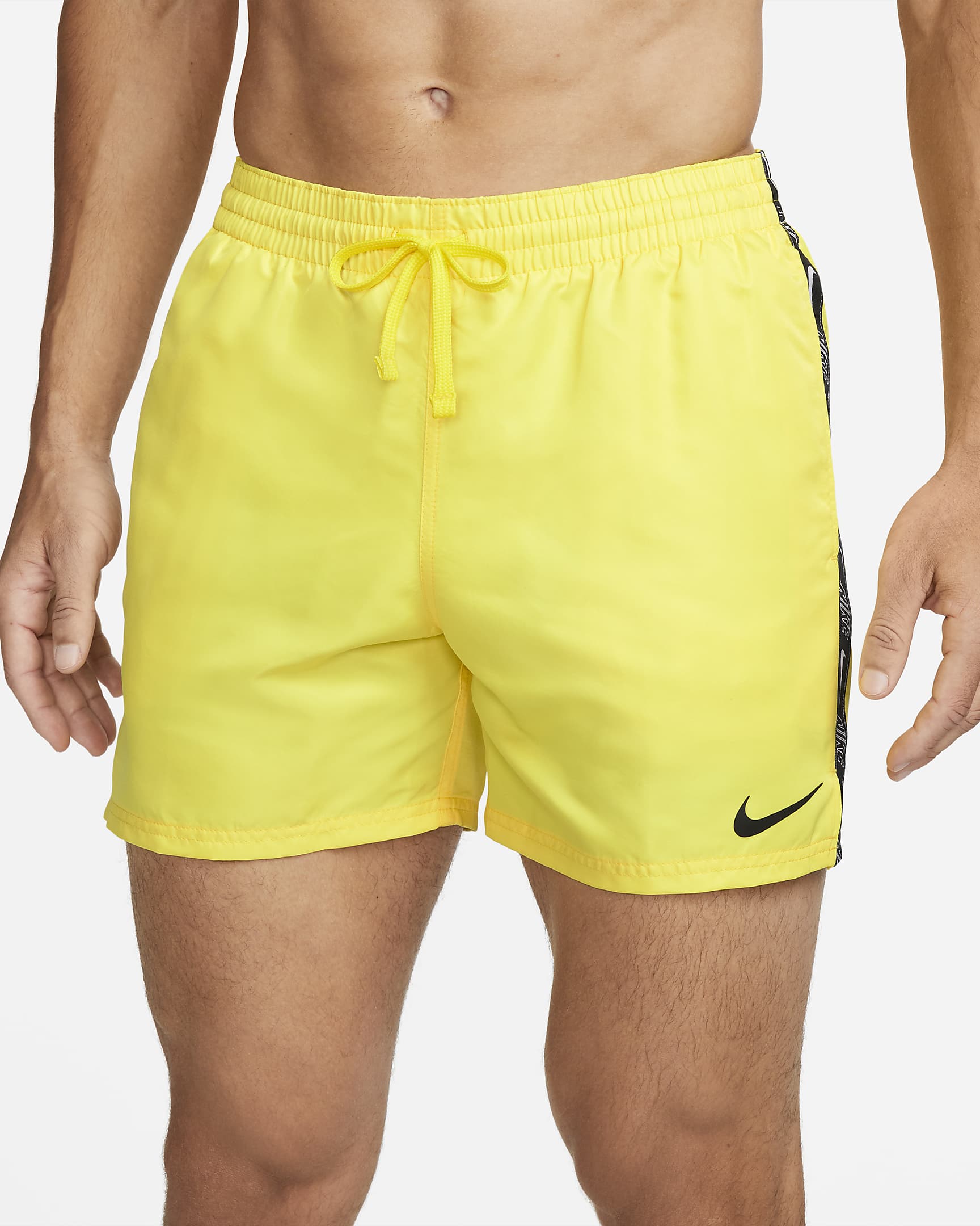 Traje de baño tipo short de voleibol de 13 cm para hombre Nike - Limón