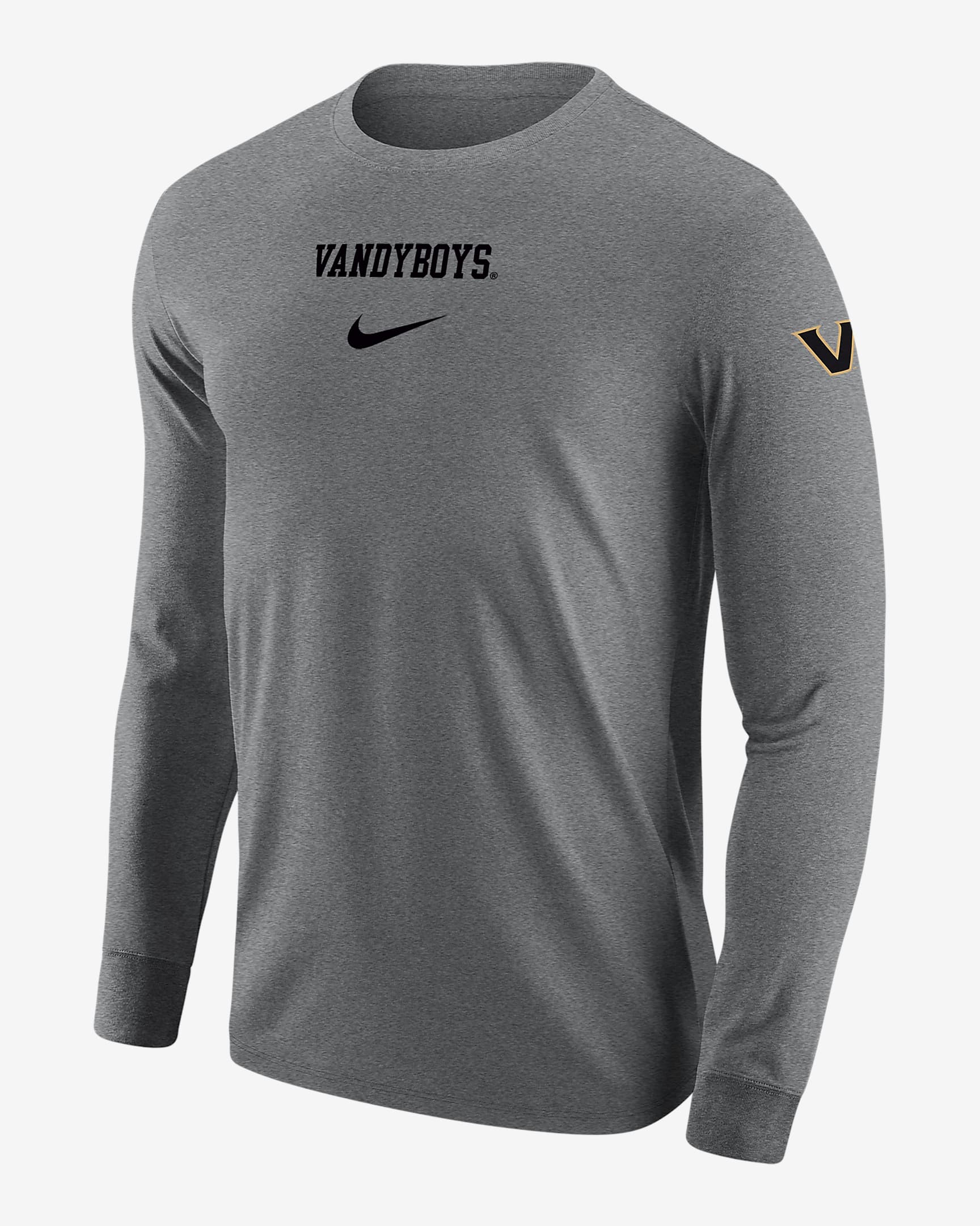 Vanderbilt Men's Nike College Long-Sleeve T-Shirt. Nike.com