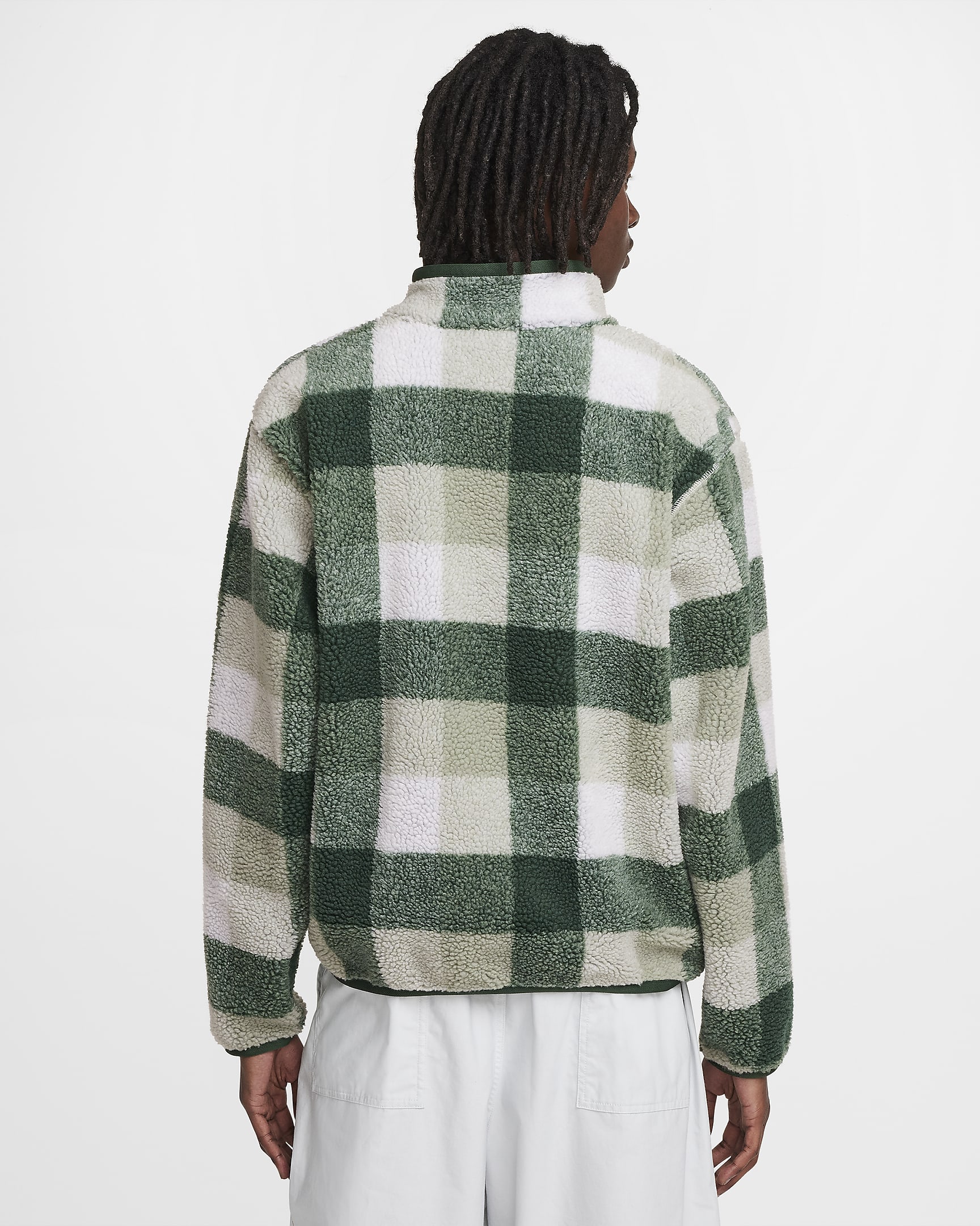 Nike Club Men's Winterized Half-Zip - Fir/Sail/Jade Horizon