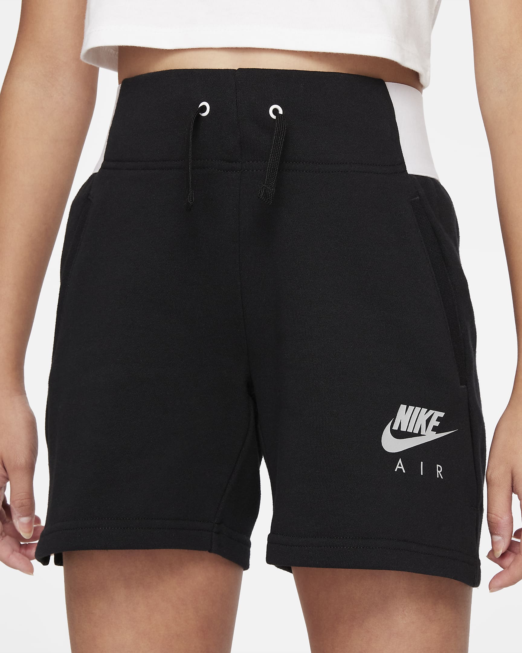 Nike Air Older Kids' (Girls') French Terry Shorts. Nike SG