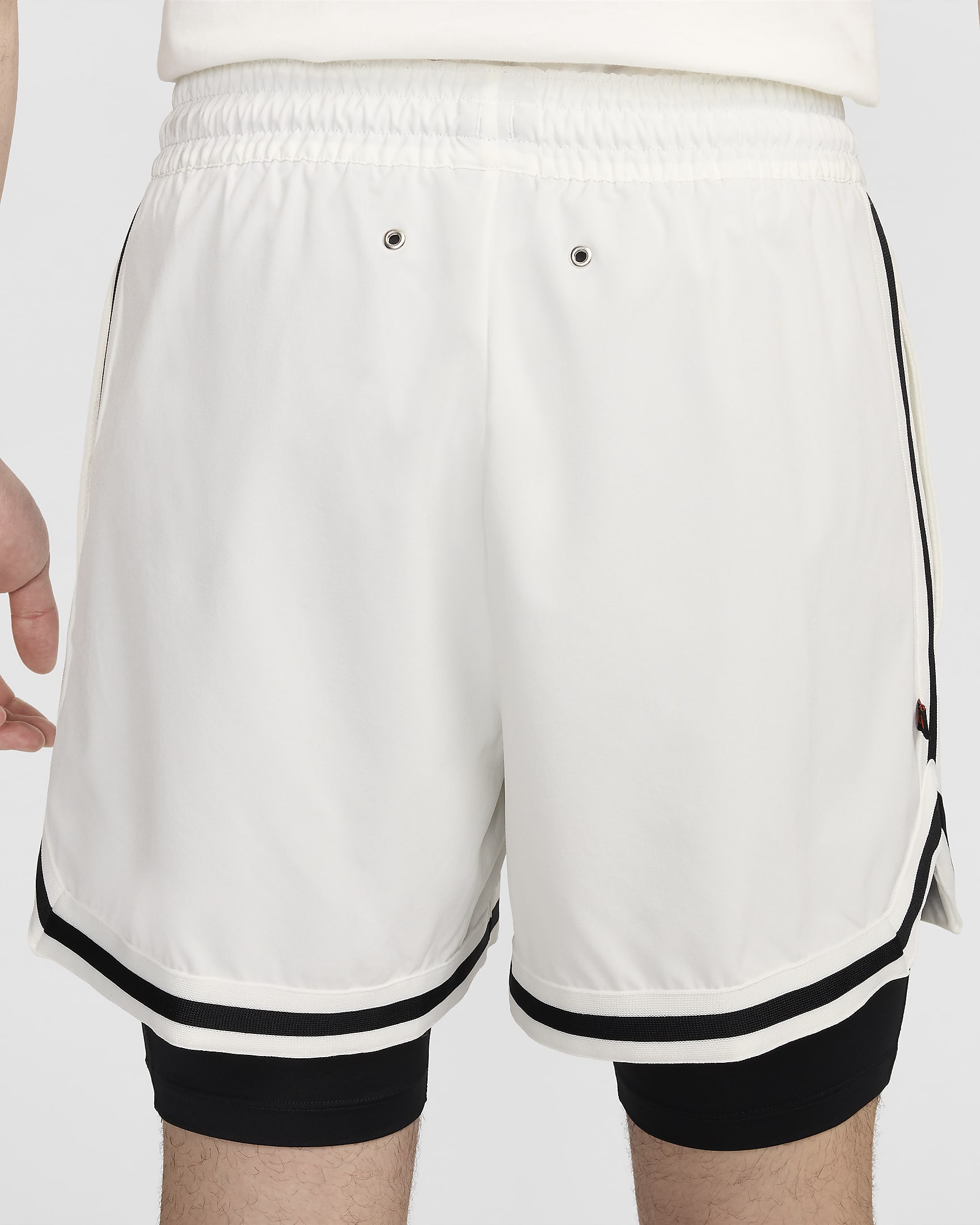 Kevin Durant Men's 2.5cm (approx.) DNA 2-in-1 Basketball Shorts - Sail/Black/Cosmic Clay