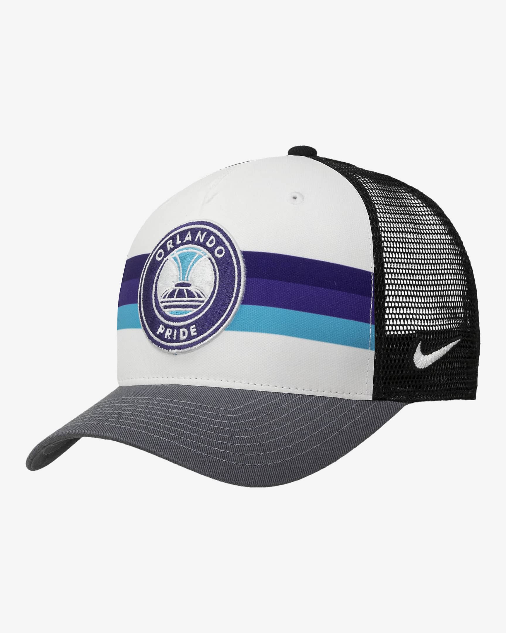 Gorra de rejilla Nike NWSL Orlando Pride - Negro