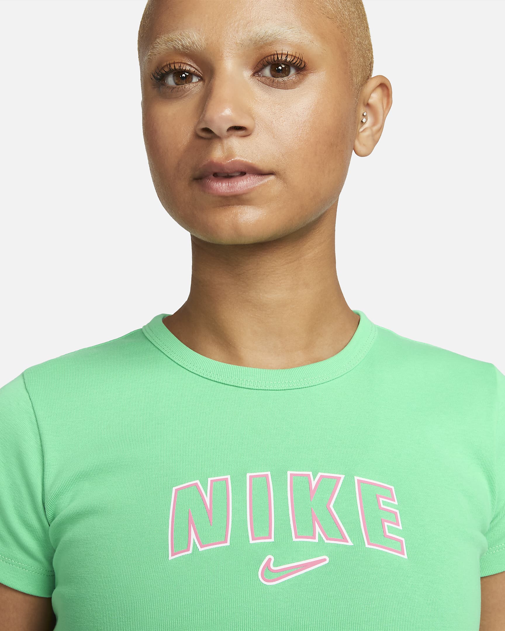 Nike Sportswear Women s Crop Tee Nike UK columbia-sportswear-women-s-ali-peak-1-4-zip-fleece-pullover-top-academy