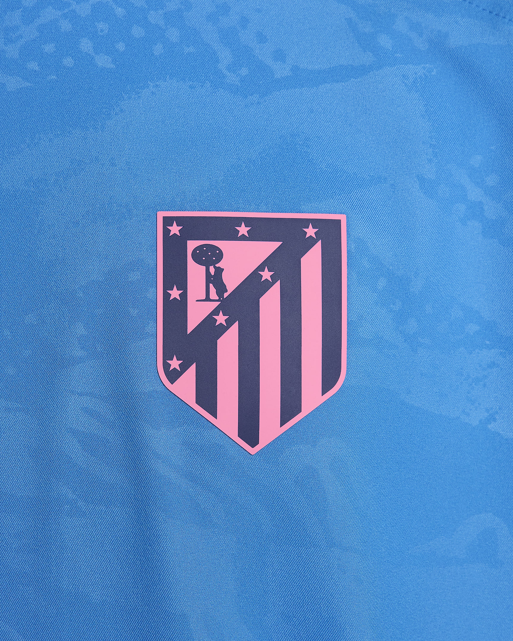 Atlético Madrid Strike Üçüncü Nike Dri-FIT Anthem Erkek Futbol Ceketi - Light Photo Blue/Pink Glow