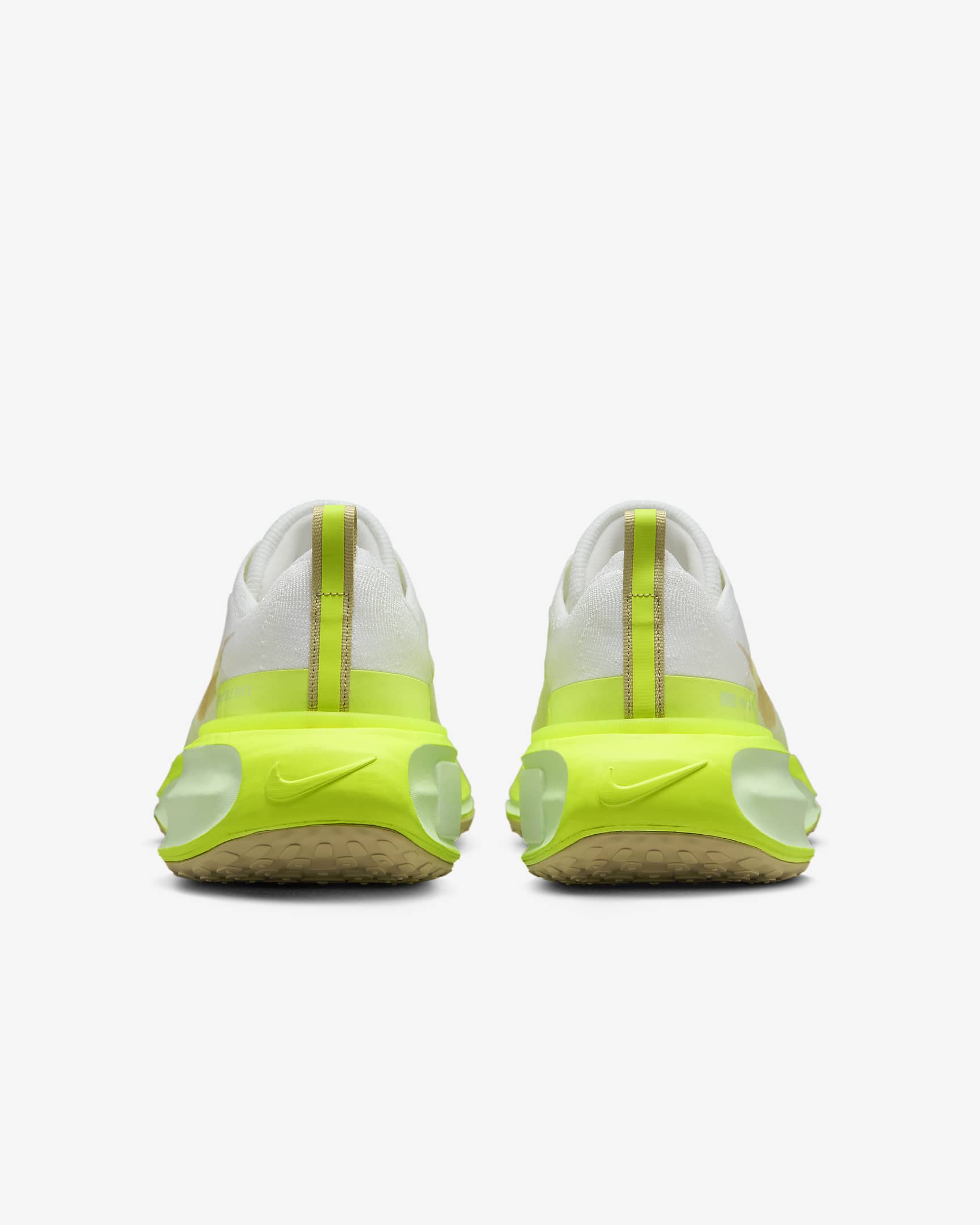 Tenis de correr en pavimento para hombre Nike Invincible 3 - Blanco/Volt/Vela/Oro team