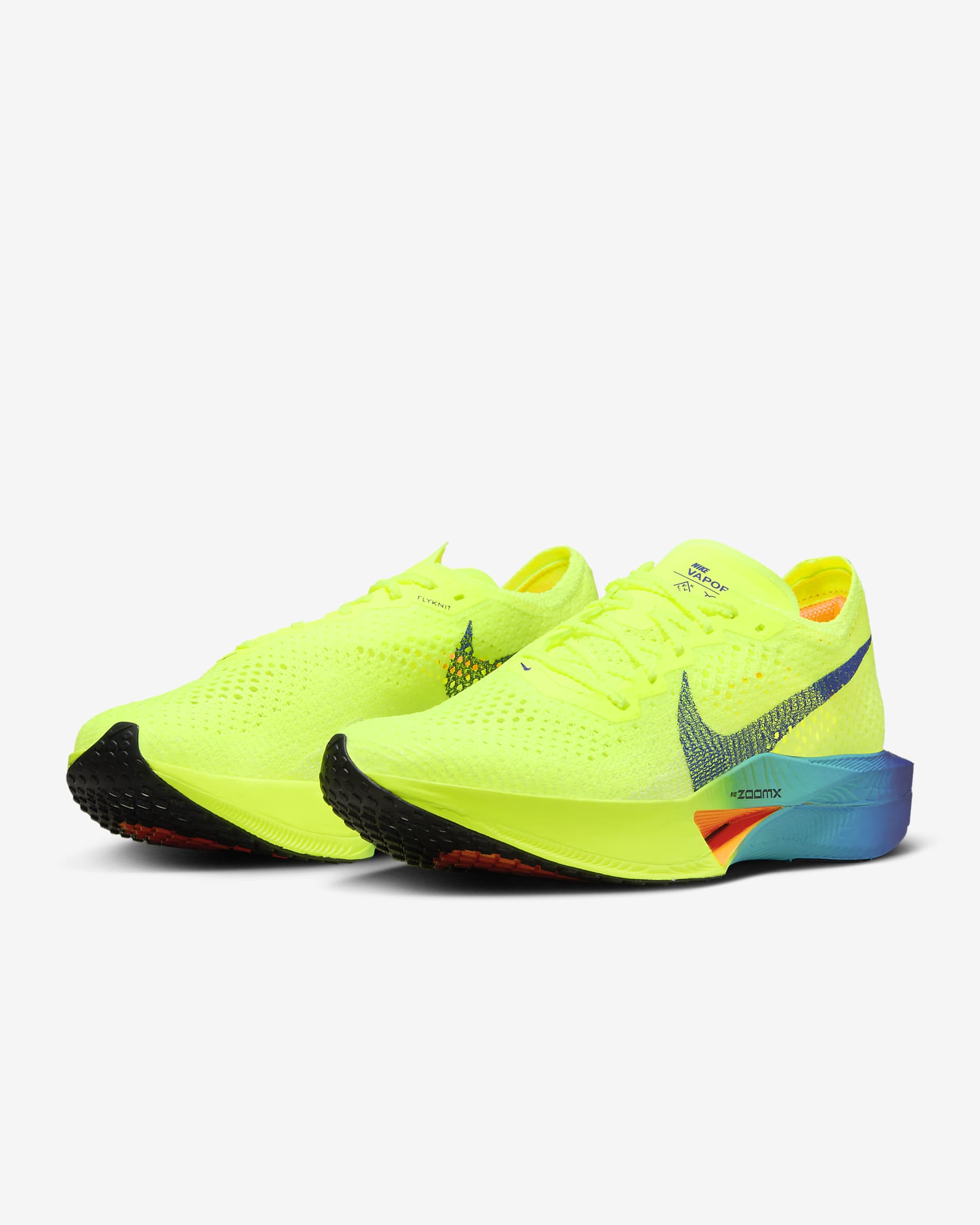 Nike Vaporfly 3 wedstrijdschoenen voor dames (straat) - Volt/Scream Green/Barely Volt/Zwart