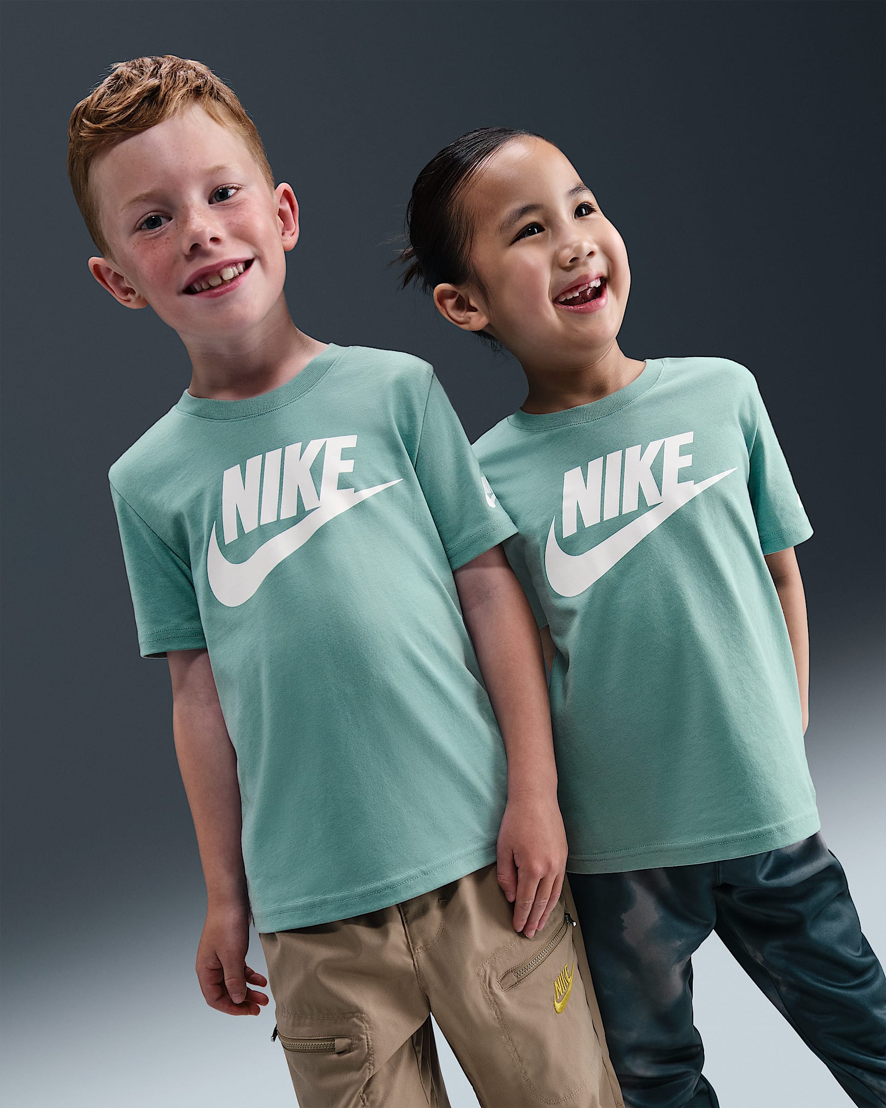 Nike Futura Little Kids' Evergreen T-Shirt - Cannon