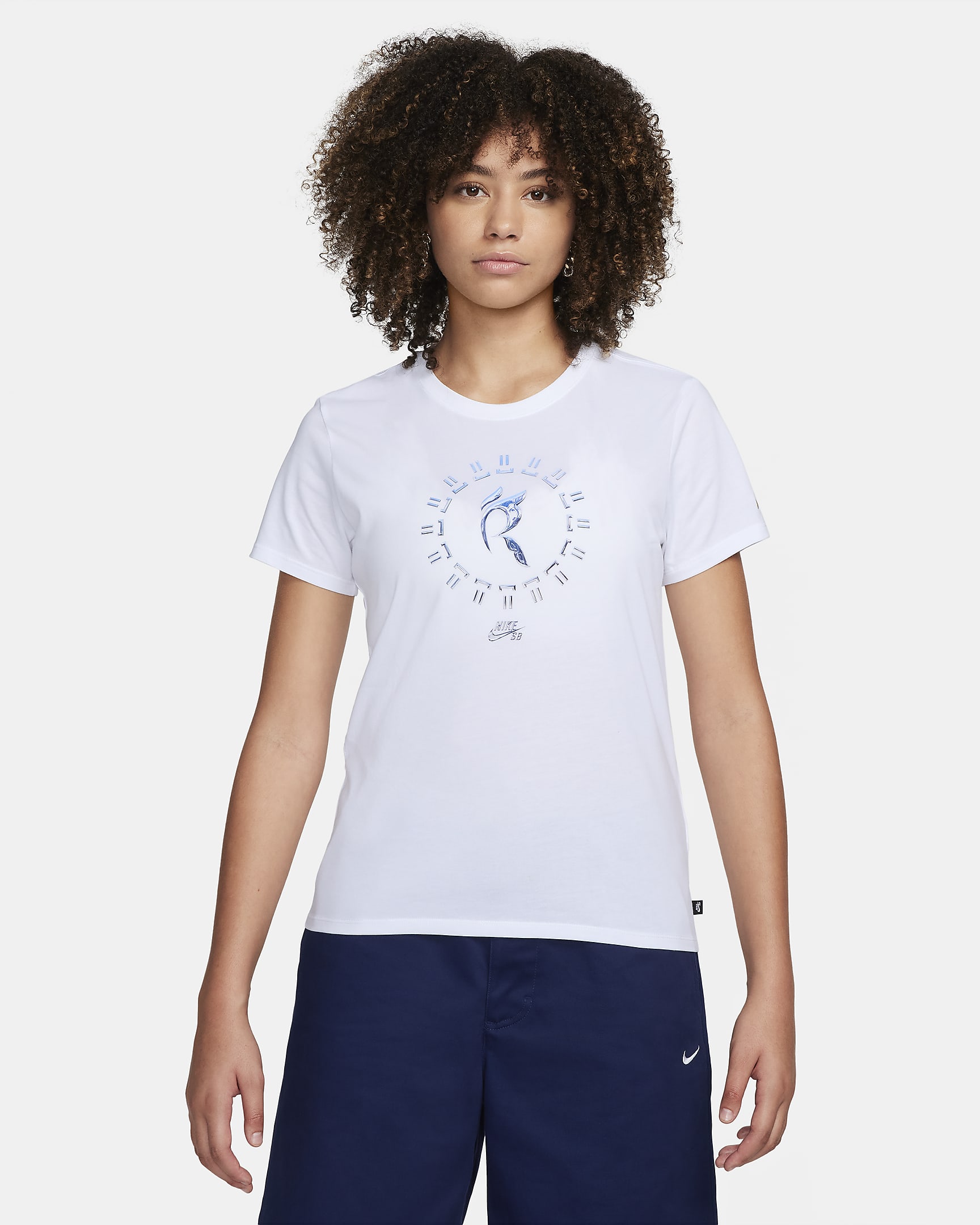 Nike SB x Rayssa Leal Women's Dri-FIT T-Shirt - White