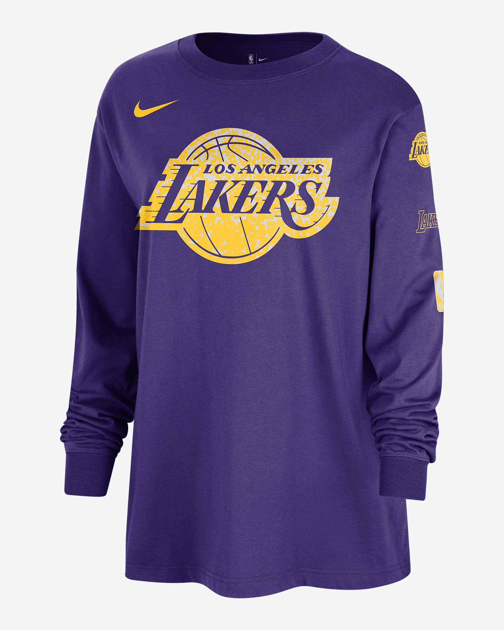 Los Angeles Lakers Essential Women's Nike NBA Long-Sleeve T-Shirt - Field Purple