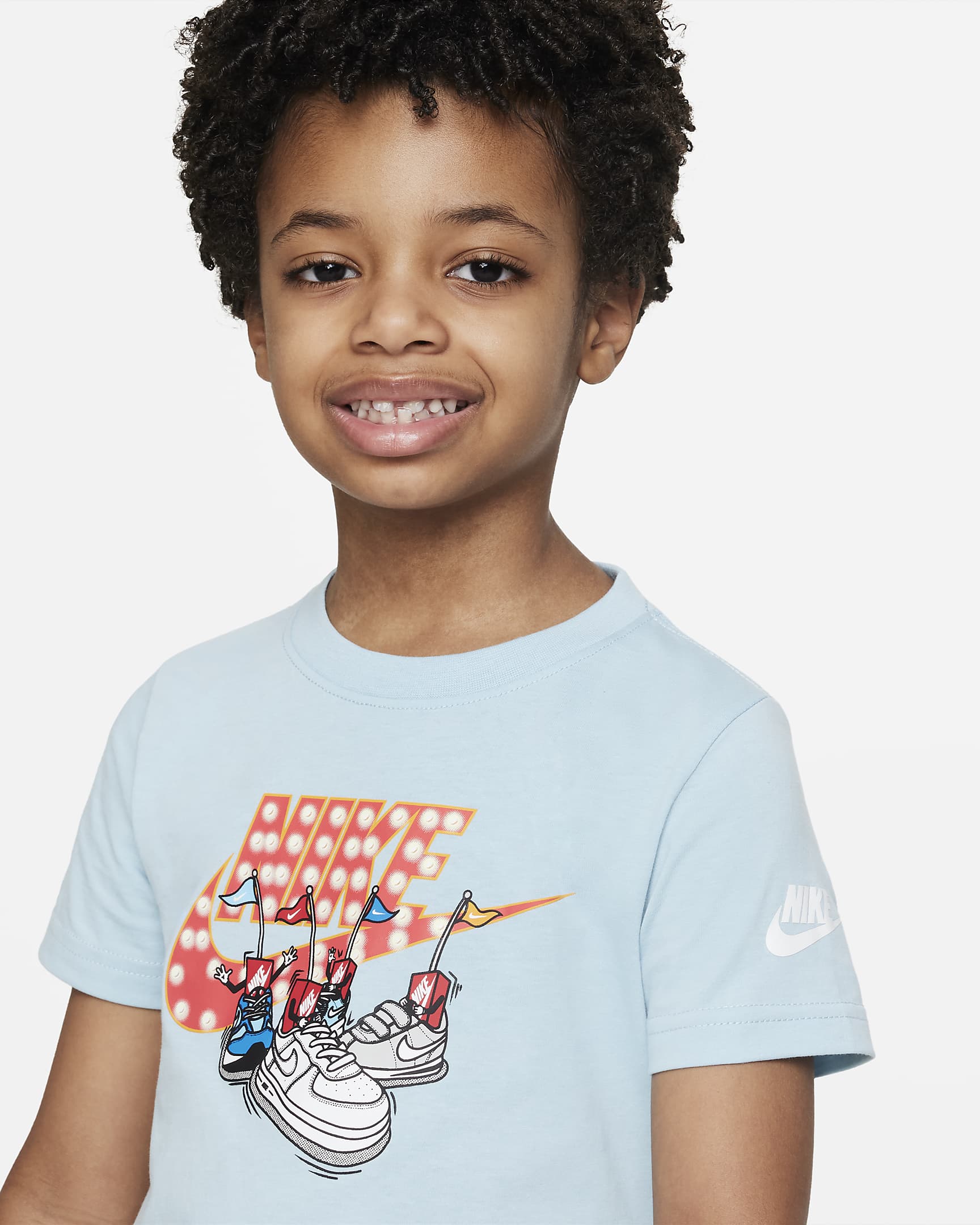 Nike Boxy Bumper Cars Tee Younger Kids' T-shirt. Nike UK