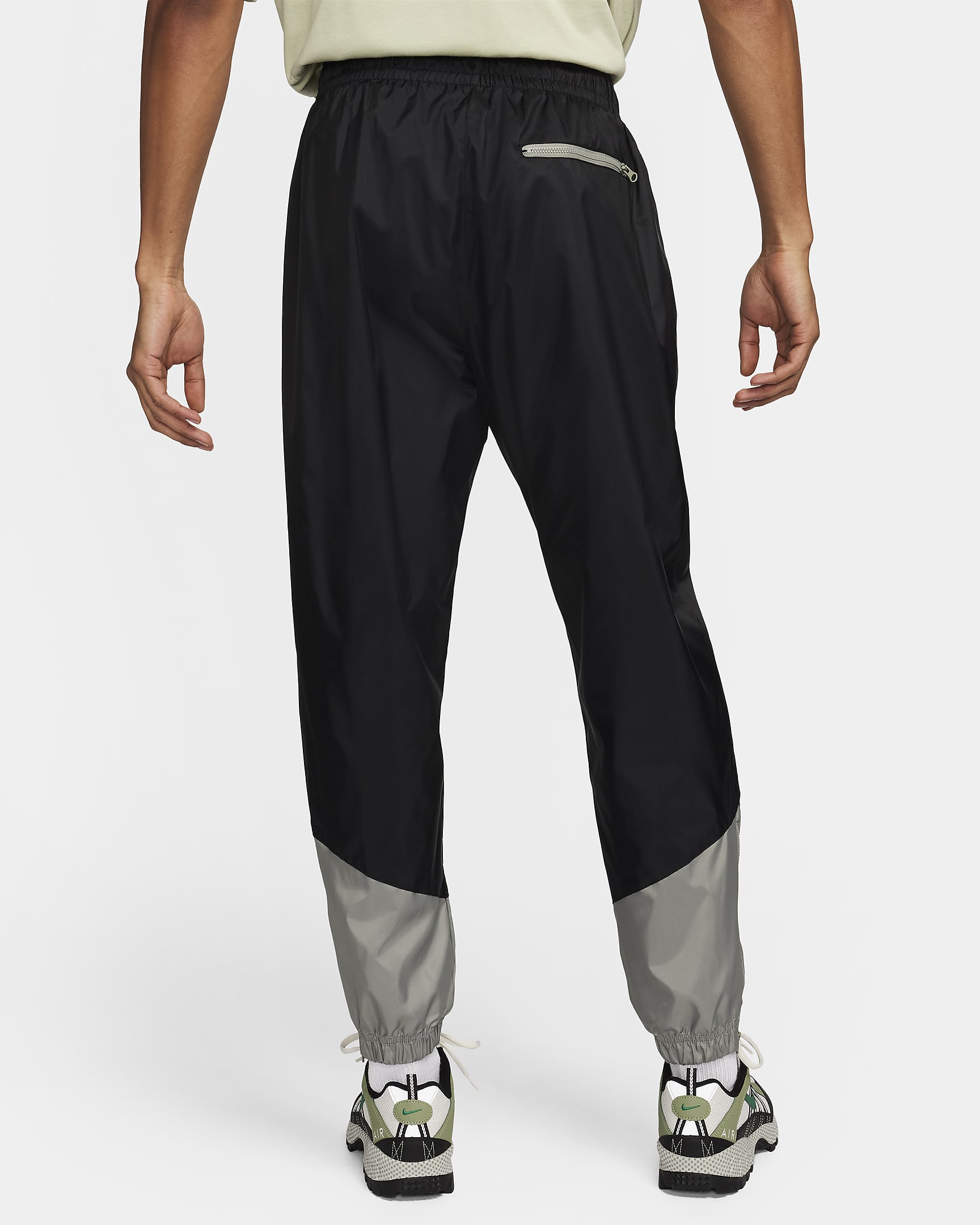 Nike Windrunner Men's Woven Lined Pants - Black/Dark Stucco/Saturn Gold