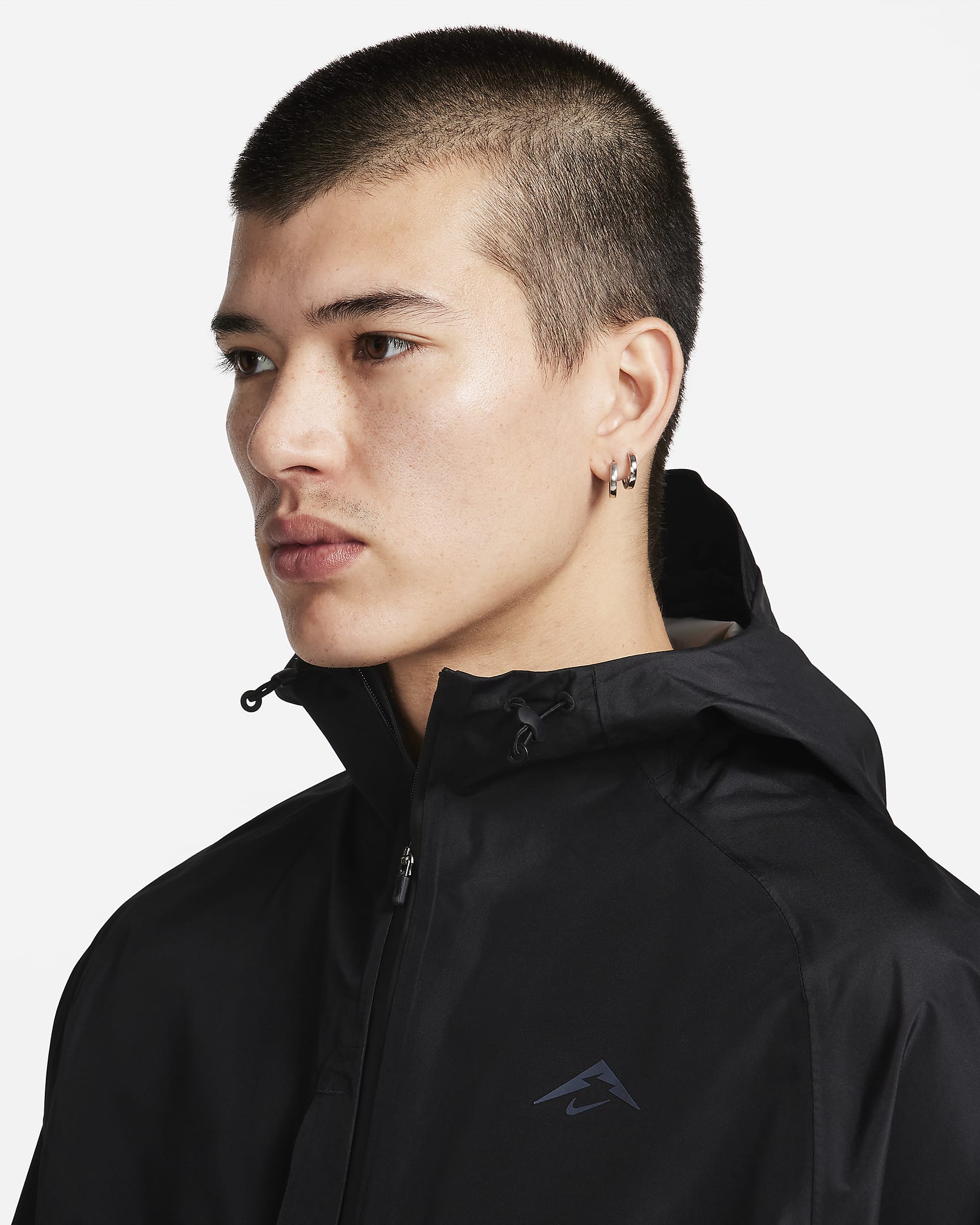 Nike Trail "Cosmic Peaks" GORE-TEX INFINIUM Men's Running Jacket - Black/Anthracite/Anthracite