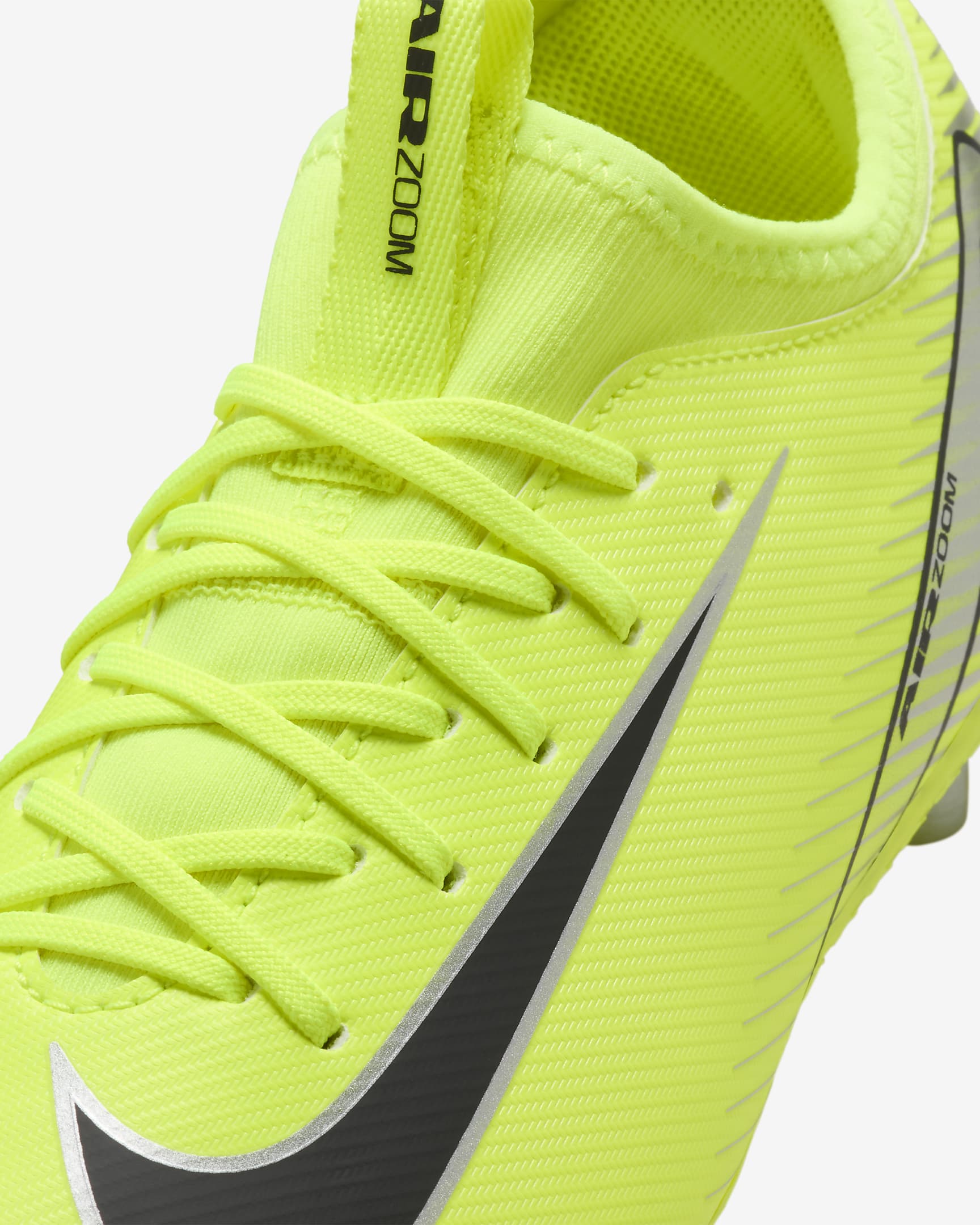 Nike Jr. Mercurial Vapor 16 Academy Younger/Older Kids' AG Low-Top Football Boot - Volt/Black