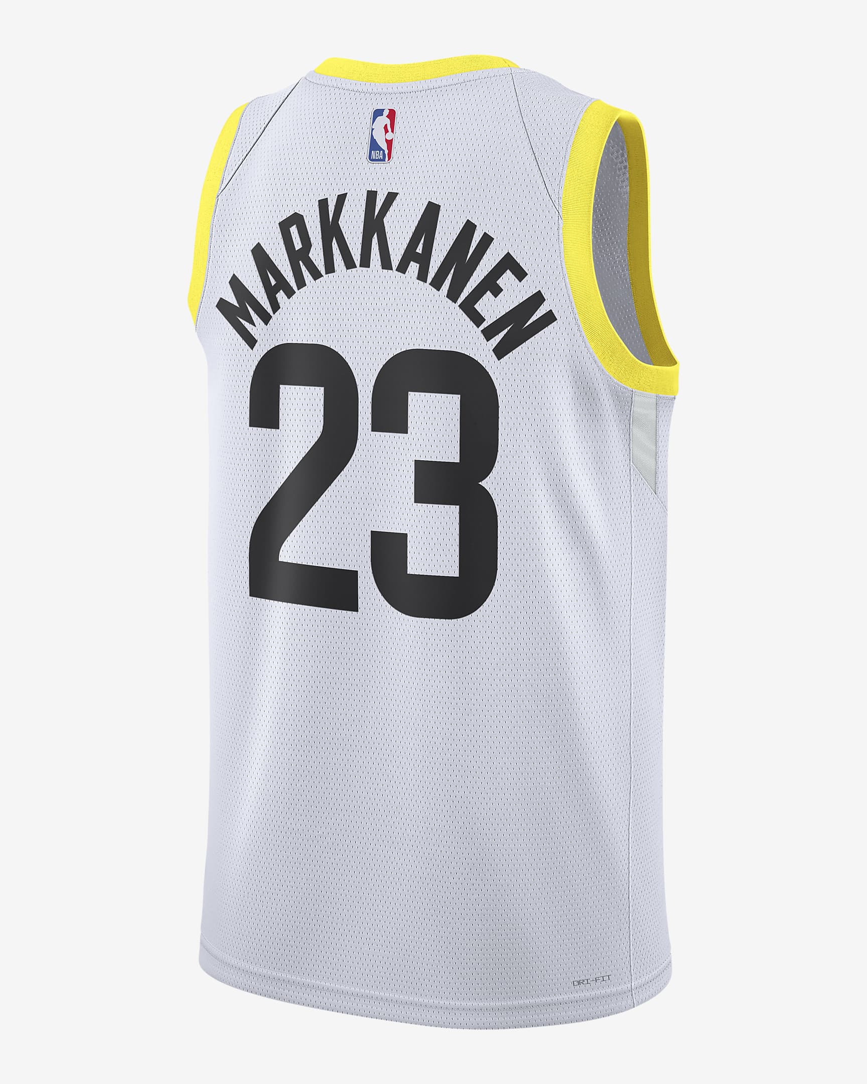 Pánský dres Nike Dri-FIT NBA Swingman Utah Jazz Association Edition 2022/2023 - Bílá