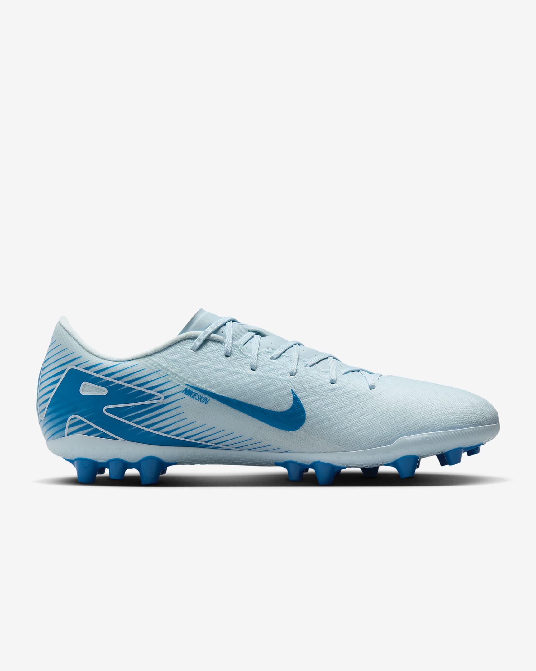 Nike Mercurial Vapor 16 Academy Botes de futbol de perfil baix per a gespa artificial - Glacier Blue/Blue Orbit