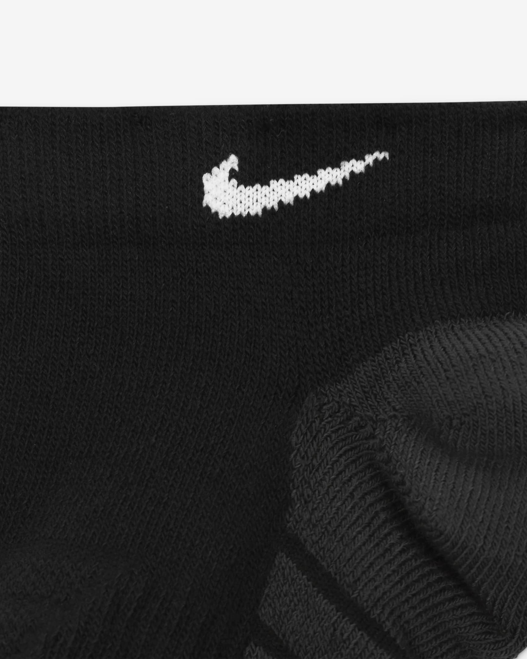 Nike Everyday Max Cushioned Training No-Show Socks (3 Pairs) - Black/Anthracite/White