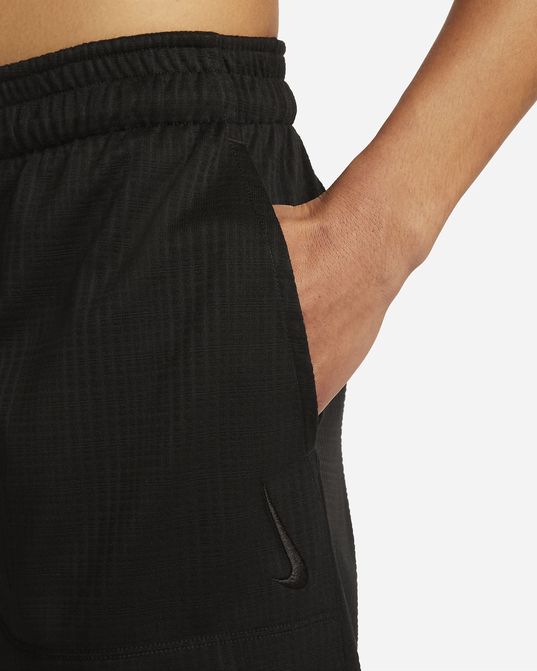 Ofodrade shorts Nike Yoga Dri-FIT 13 cm för män - Svart/Svart