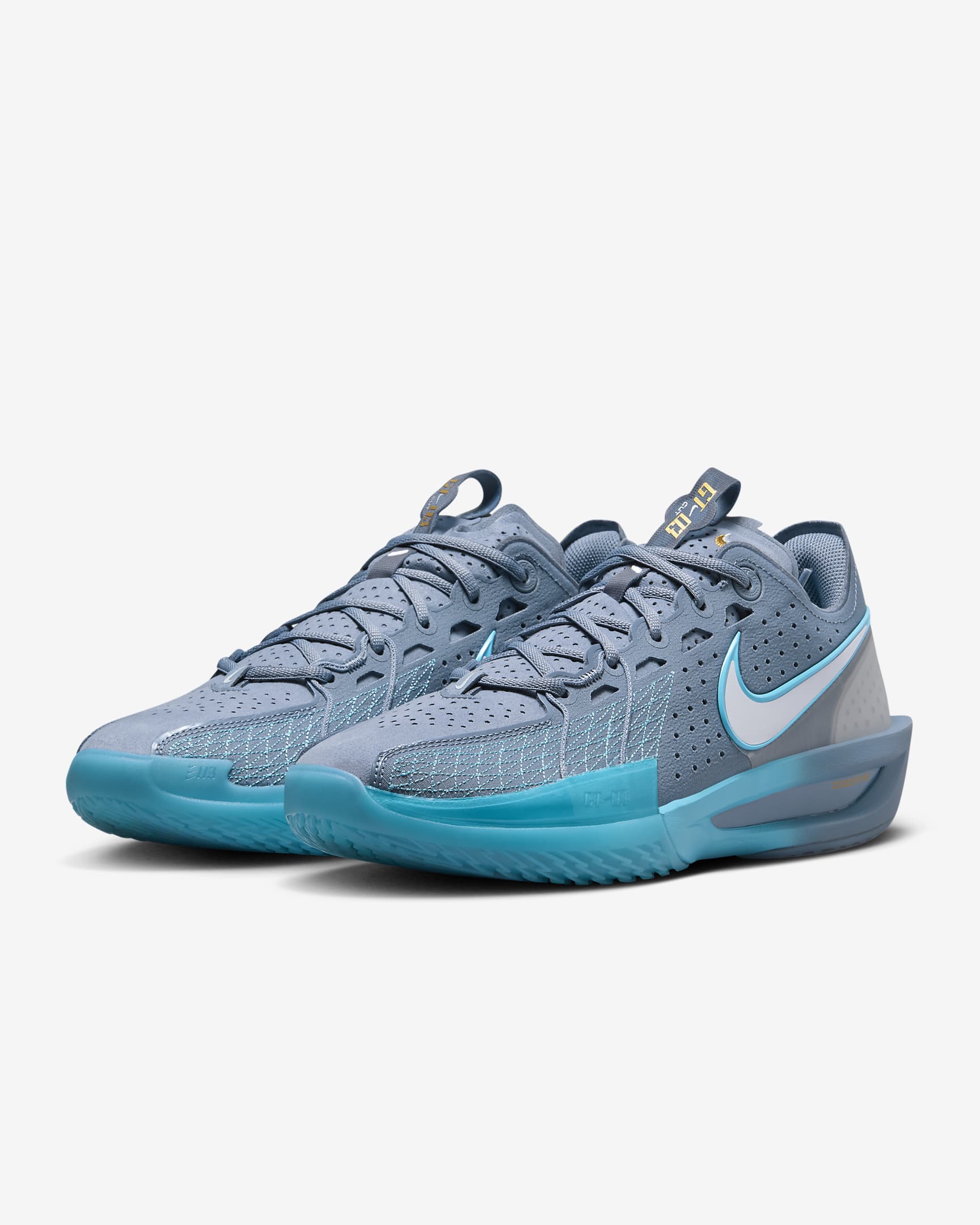 Nike G.T. Chaussure de basket Nike G.T. Cut 3 - Ashen Slate/Baltic Blue/Metallic Gold/Football Grey