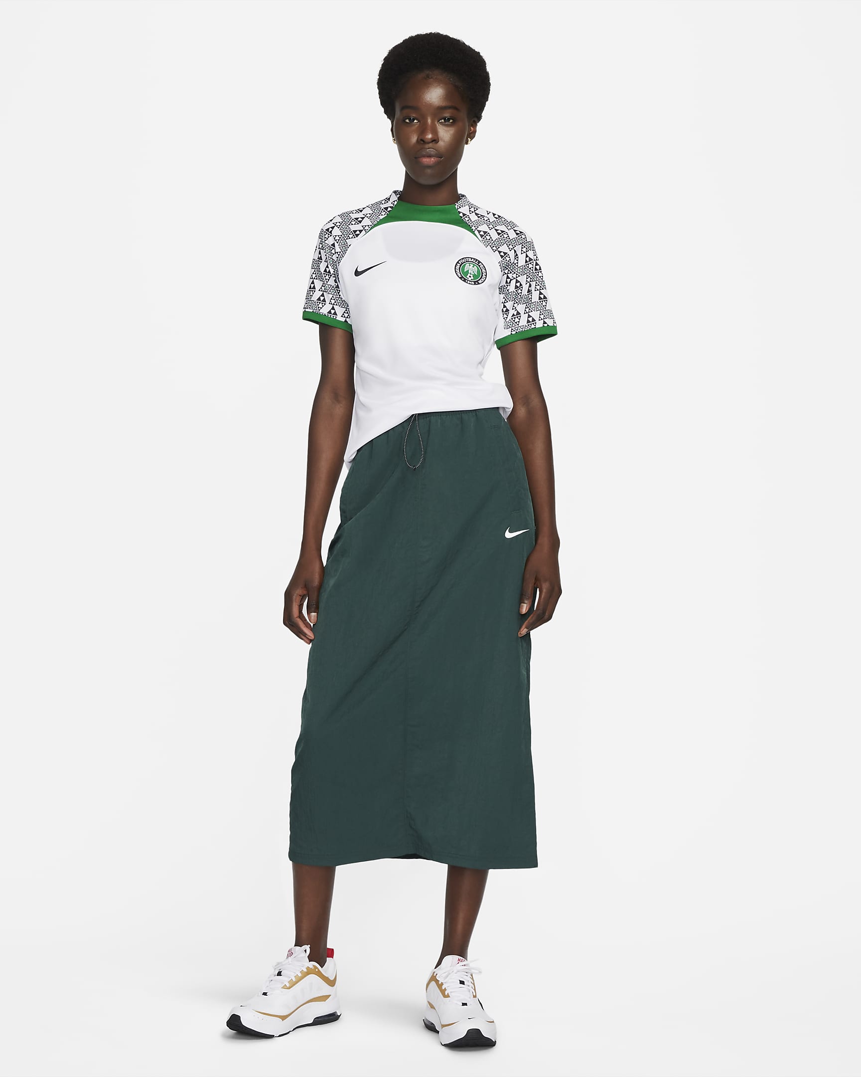 Nigeria 2022/23 Stadium Away Women's Nike Dri-FIT Football Shirt. Nike UK
