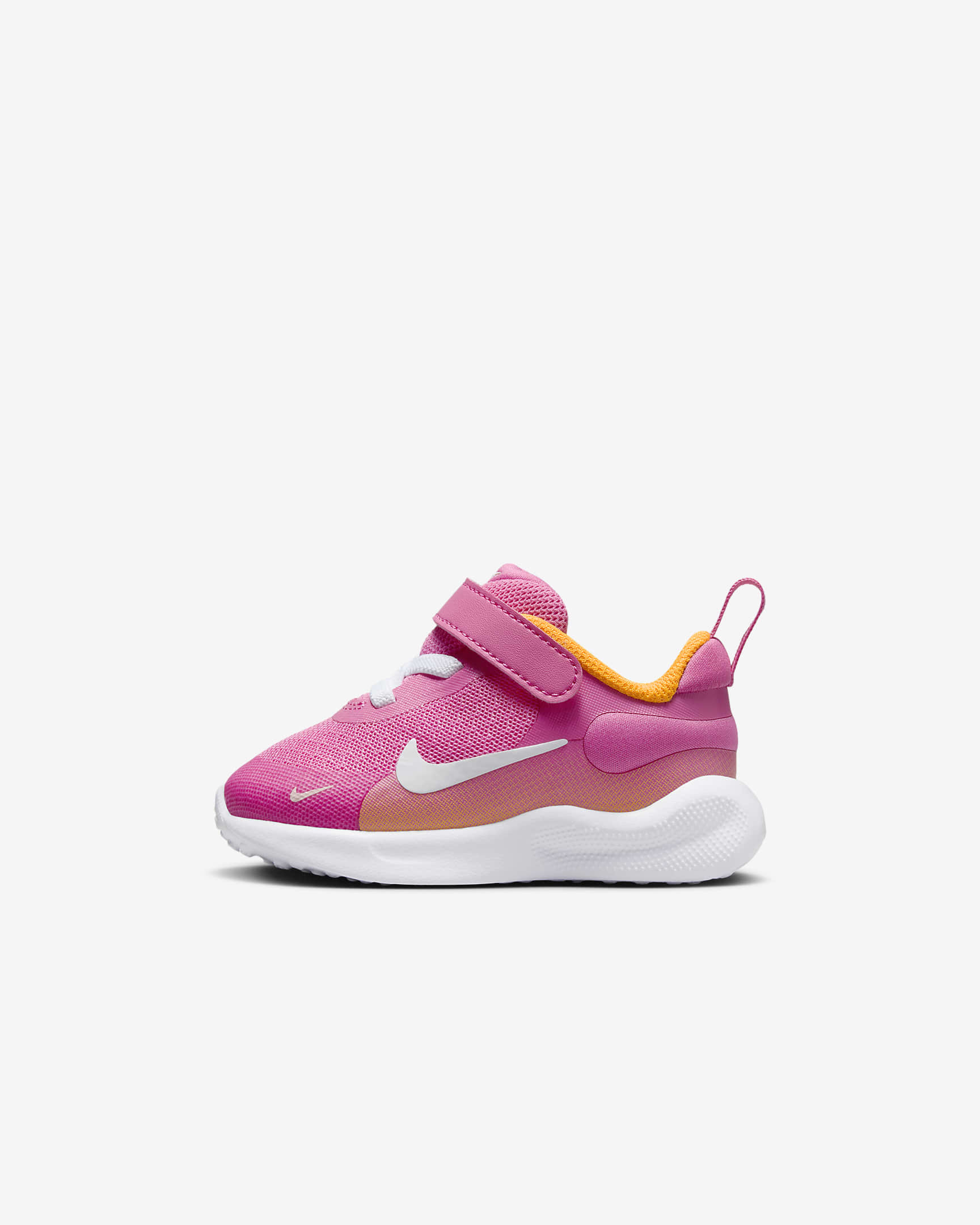 Sko Nike Revolution 7 för baby/små barn - Pinksicle/University Gold/Arctic Orange/Summit White