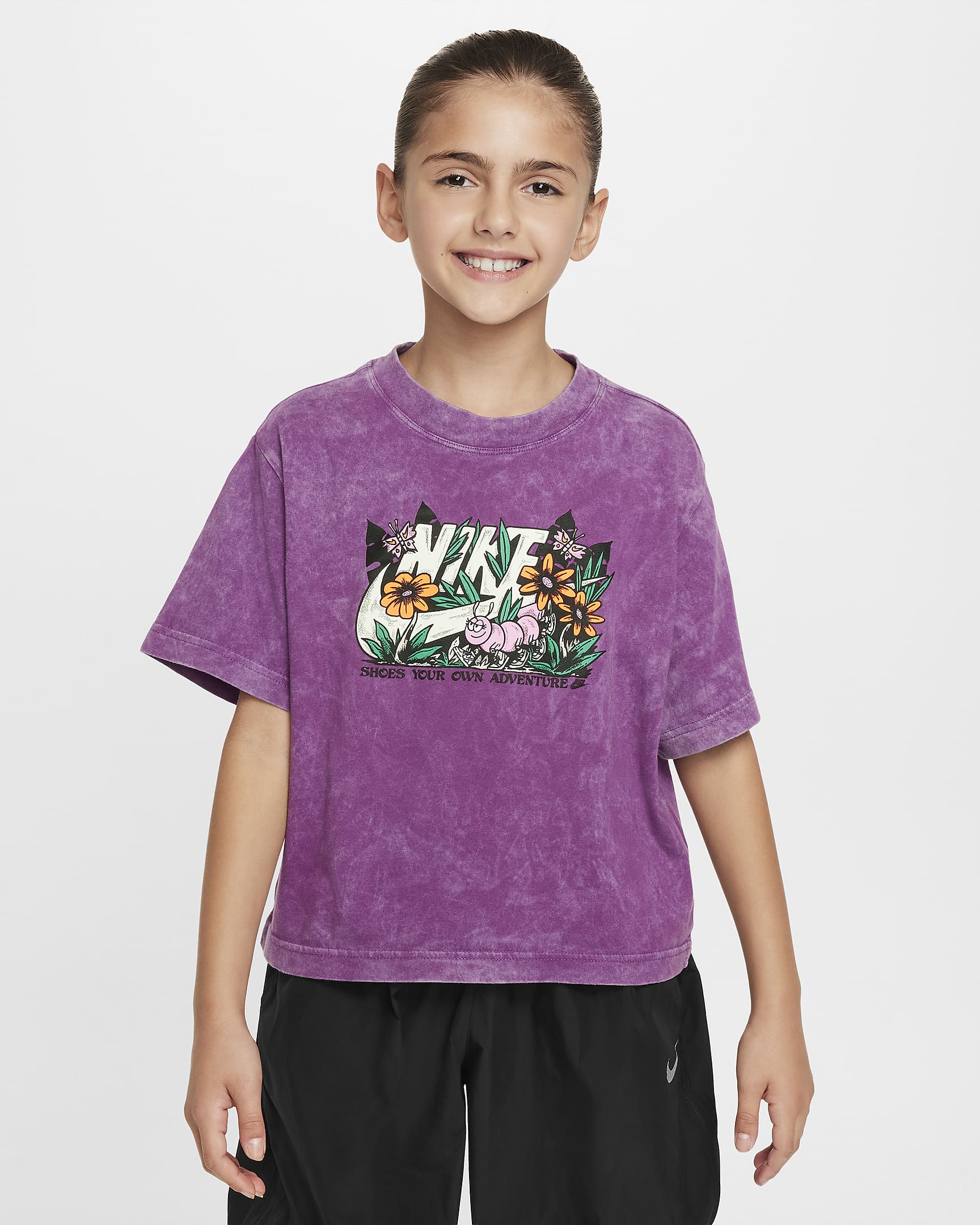 Nike Sportswear Older Kids' (Girls') T-Shirt - Viotech