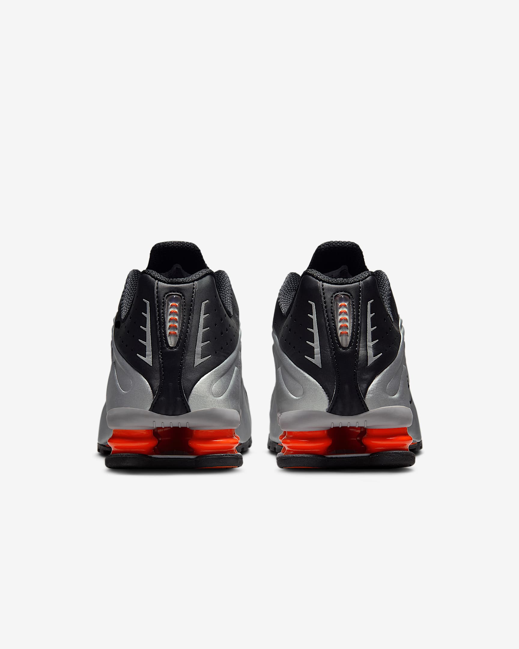 Scarpa Nike Shox R4 – Uomo - Argento metallizzato/Nero/Picante Red/Argento metallizzato