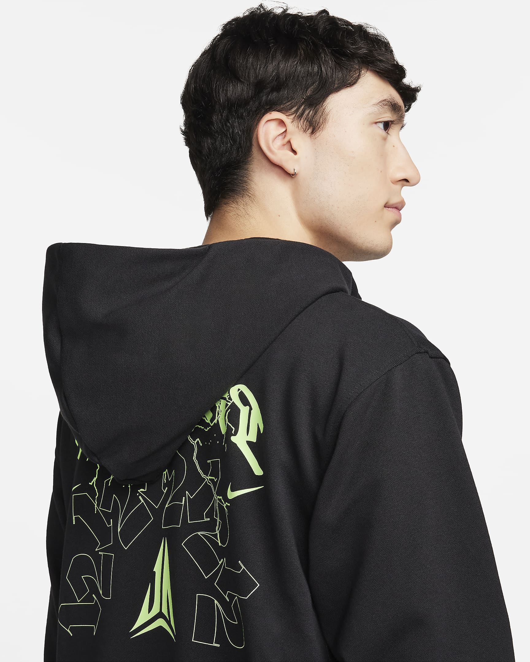 Ja Men's DriFIT Pullover Basketball Hoodie. Nike VN