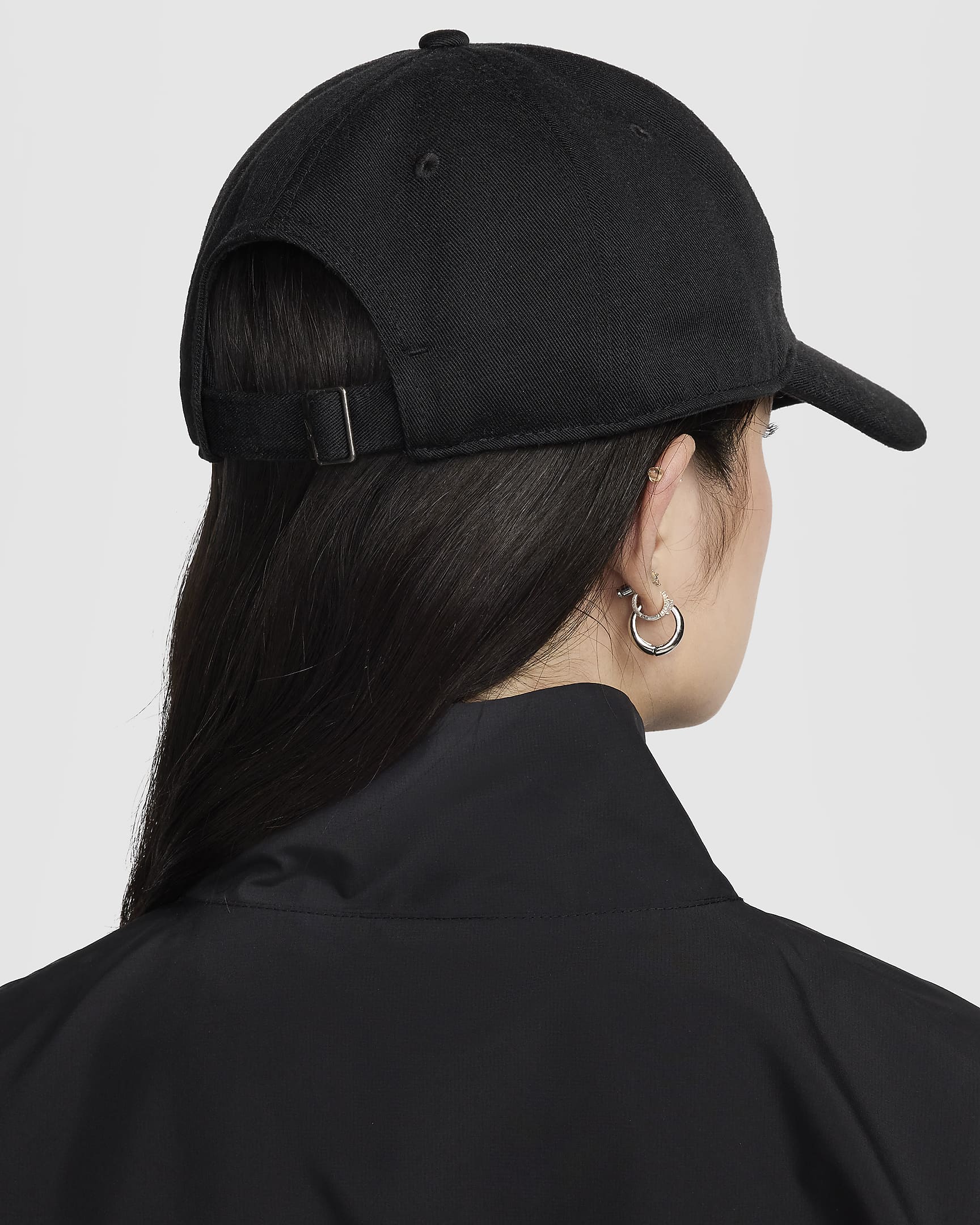 Nike Club unstrukturierte Cap - Schwarz/Sail