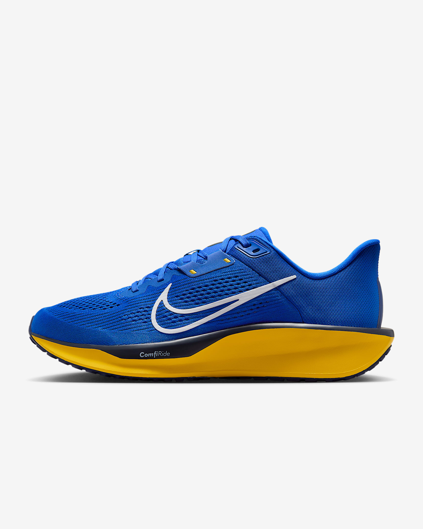 รองเท้าวิ่งโร้ดรันนิ่งผู้ชาย Nike Quest 6 - Game Royal/Midnight Navy/Vivid Sulfur/Football Grey