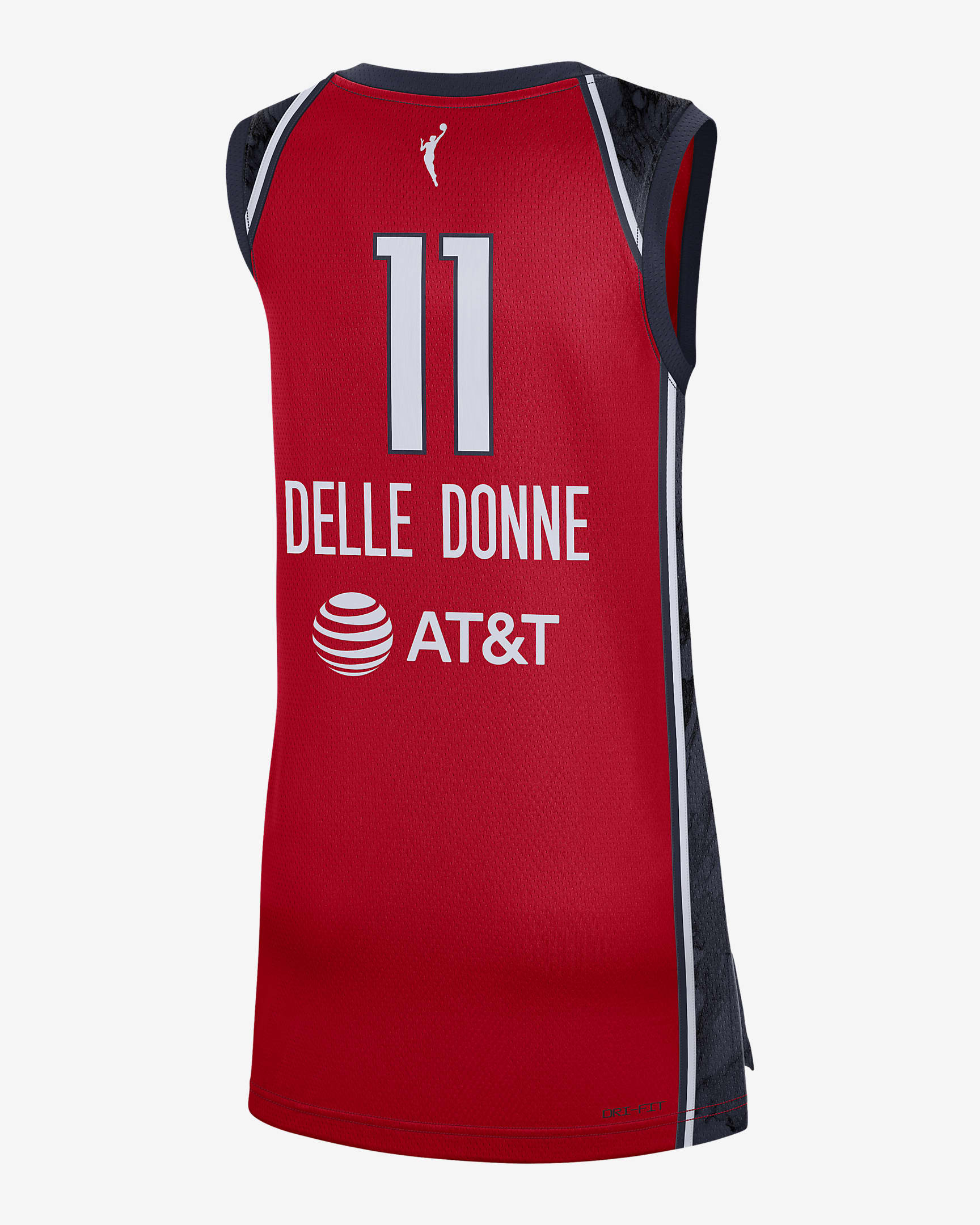 Elena Delle Donne Mystics Explorer Edition Big Kids' Nike Dri-FIT WNBA Victory Jersey - University Red/College Navy