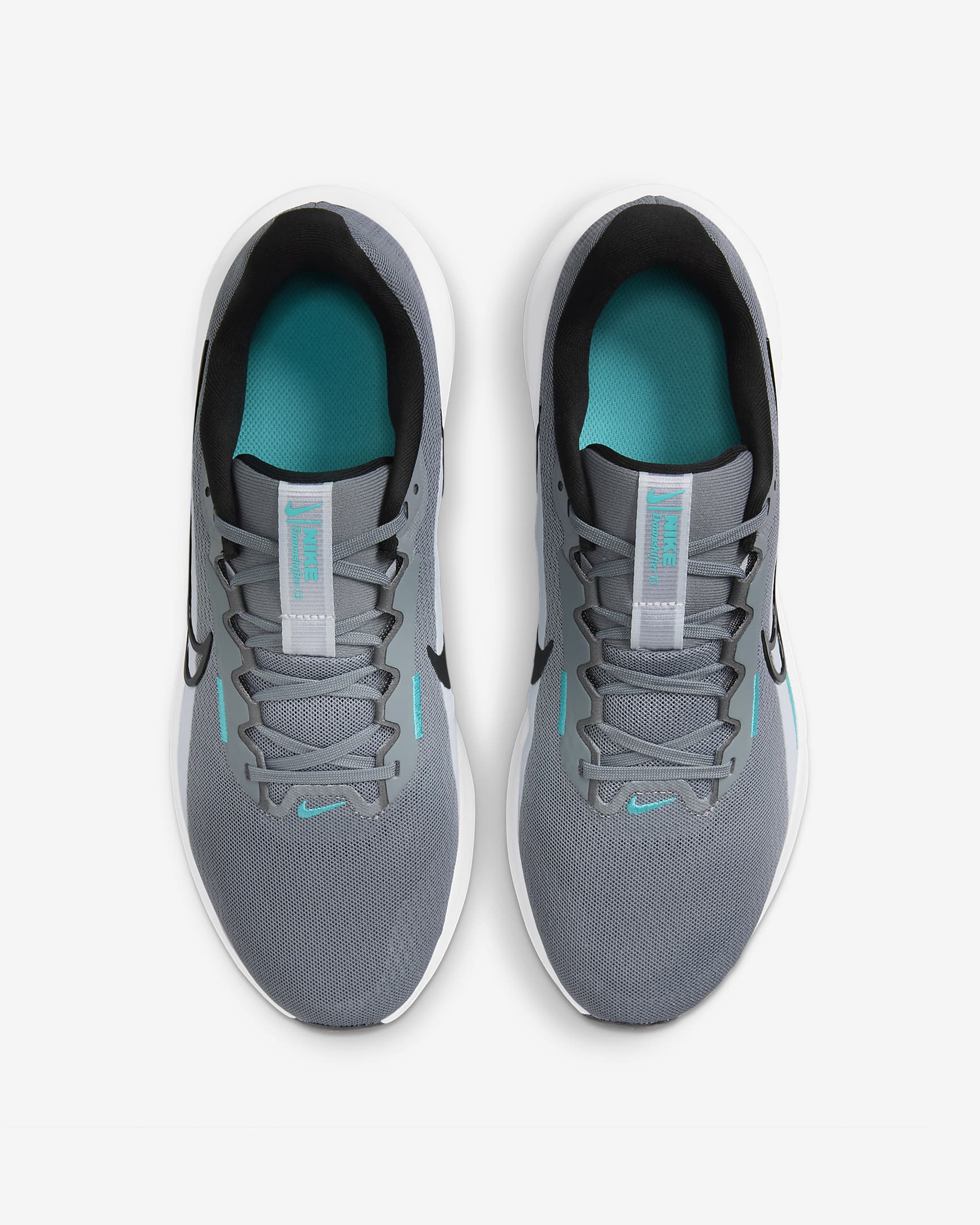 Tenis de correr en pavimento para hombre Nike Downshifter 13 - Gris azulado/Cactus empolvado/Platino puro/Negro