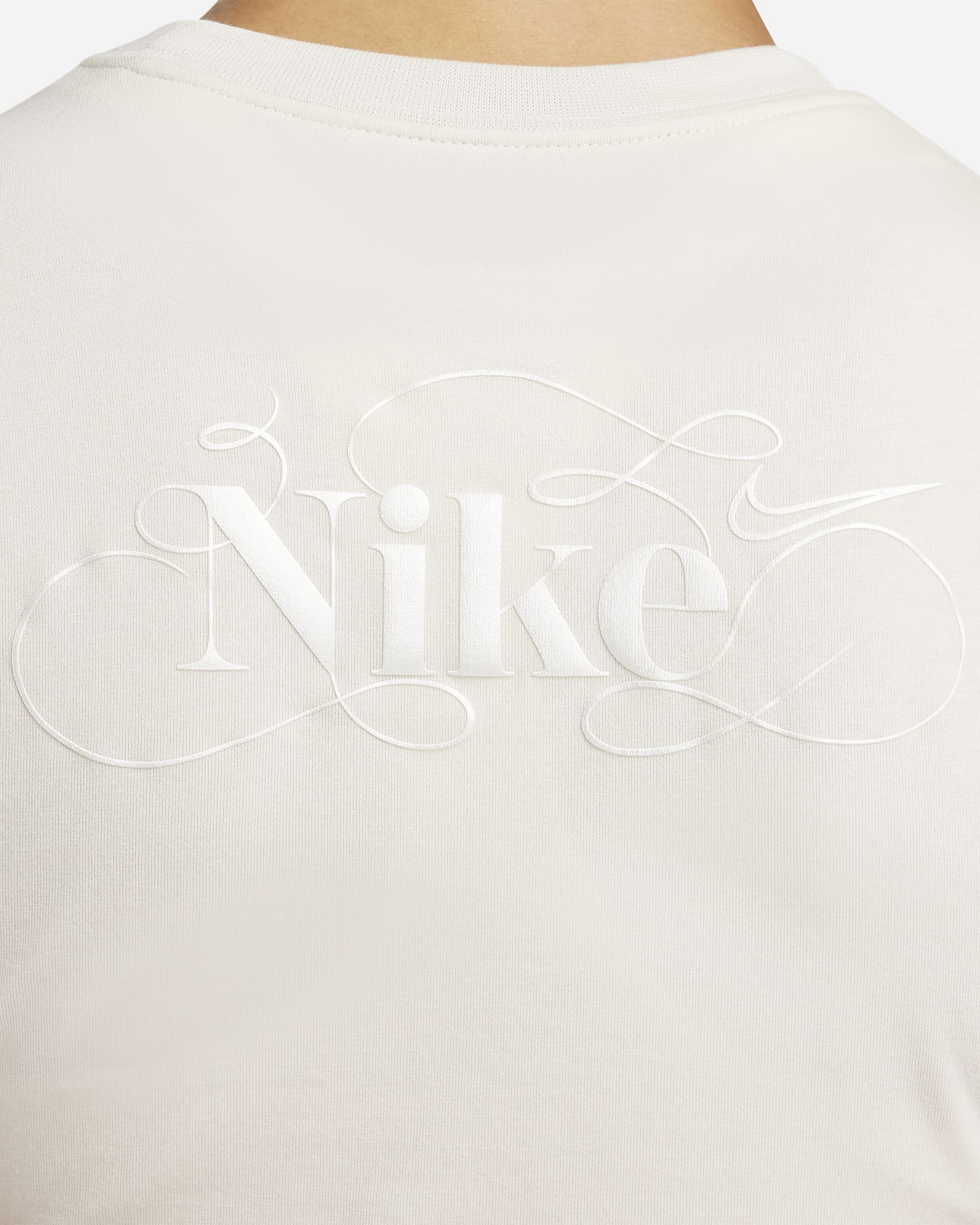 Nike Sportswear Essential Women's Slim Cropped T-Shirt - Light Orewood Brown