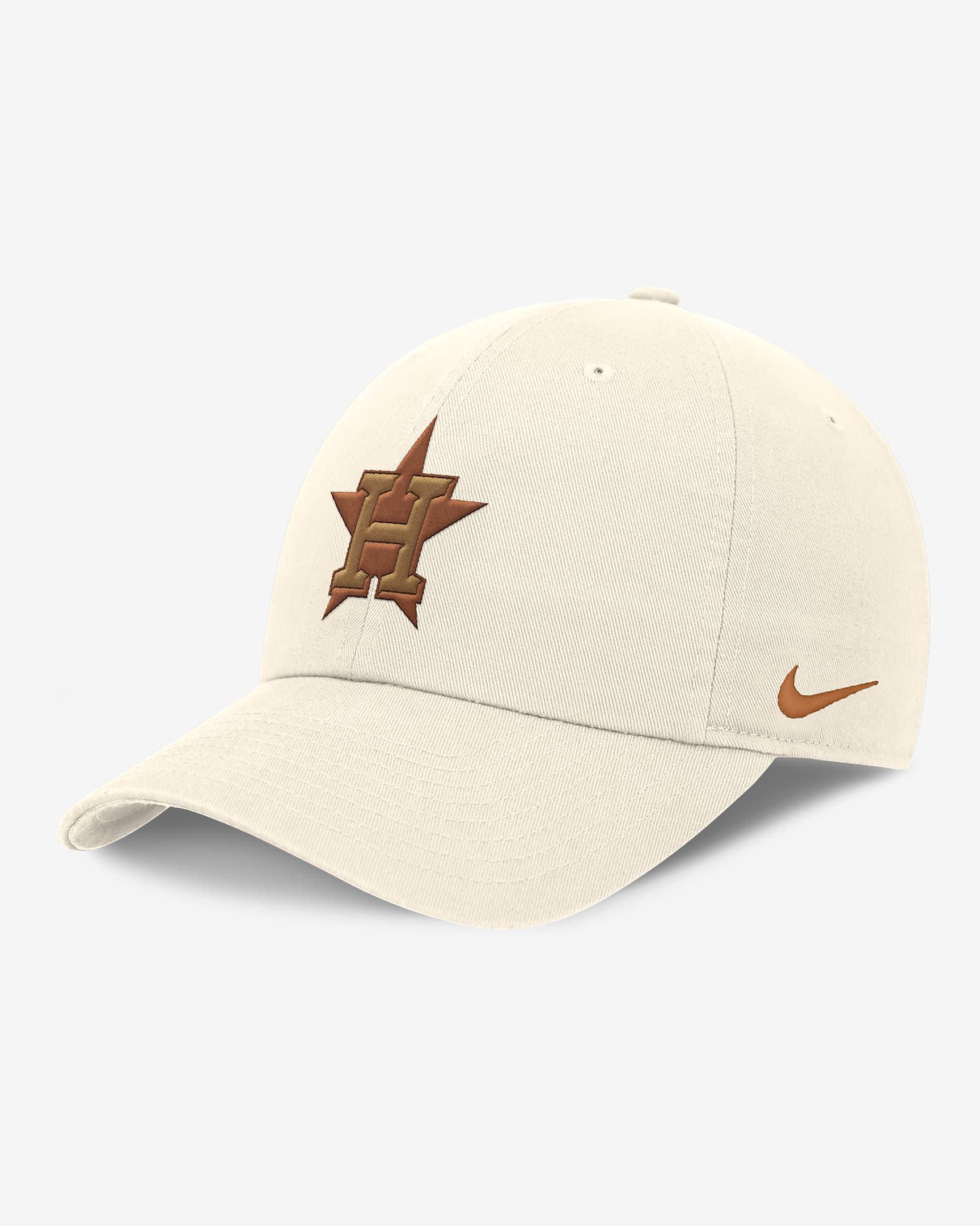 Houston Astros Dunk Club Men's Nike MLB Adjustable Hat - Pale Ivory