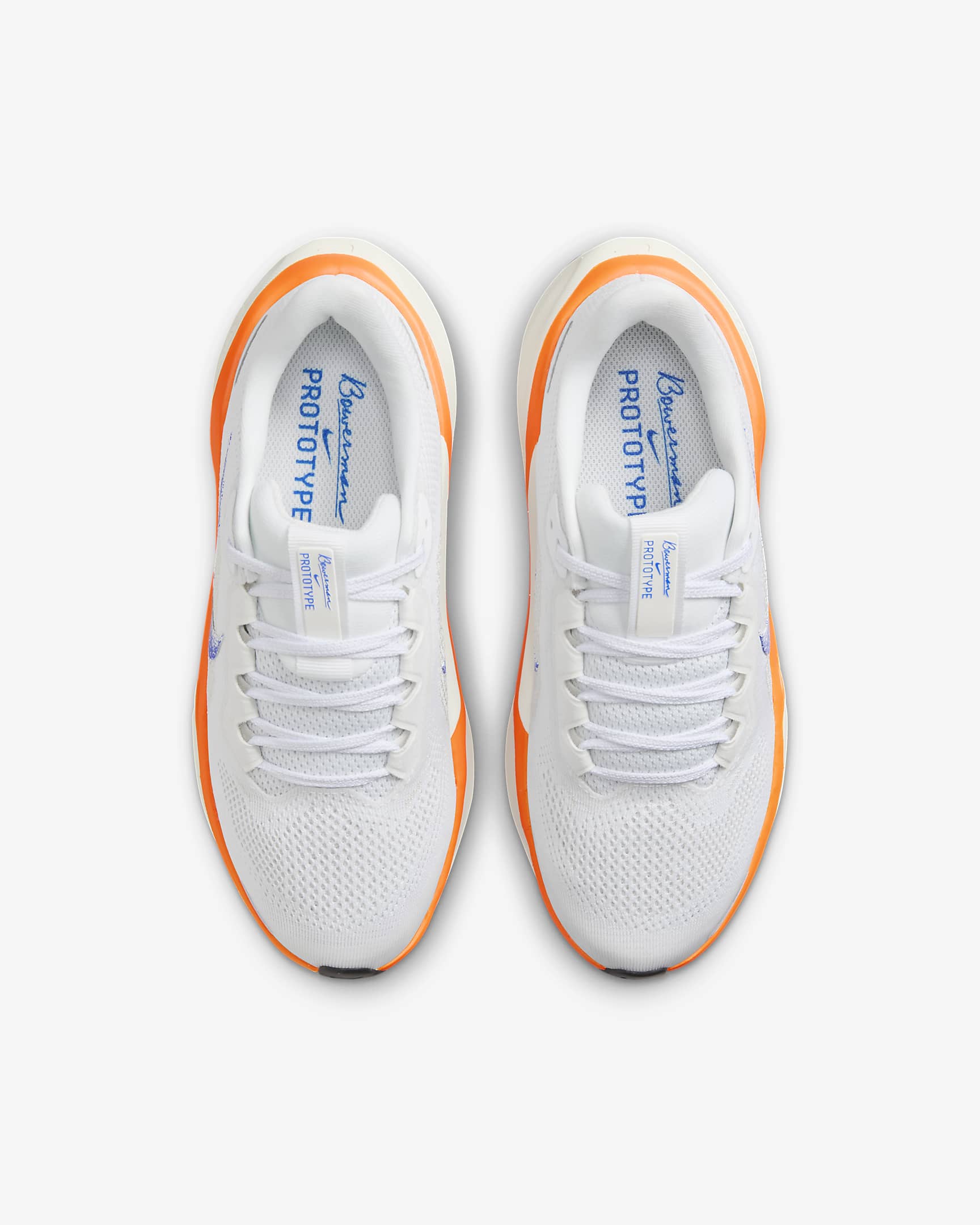 Nike Pegasus 41 Blueprint Older Kids' Road Running Shoes - White/Sail/Platinum Tint/Racer Blue