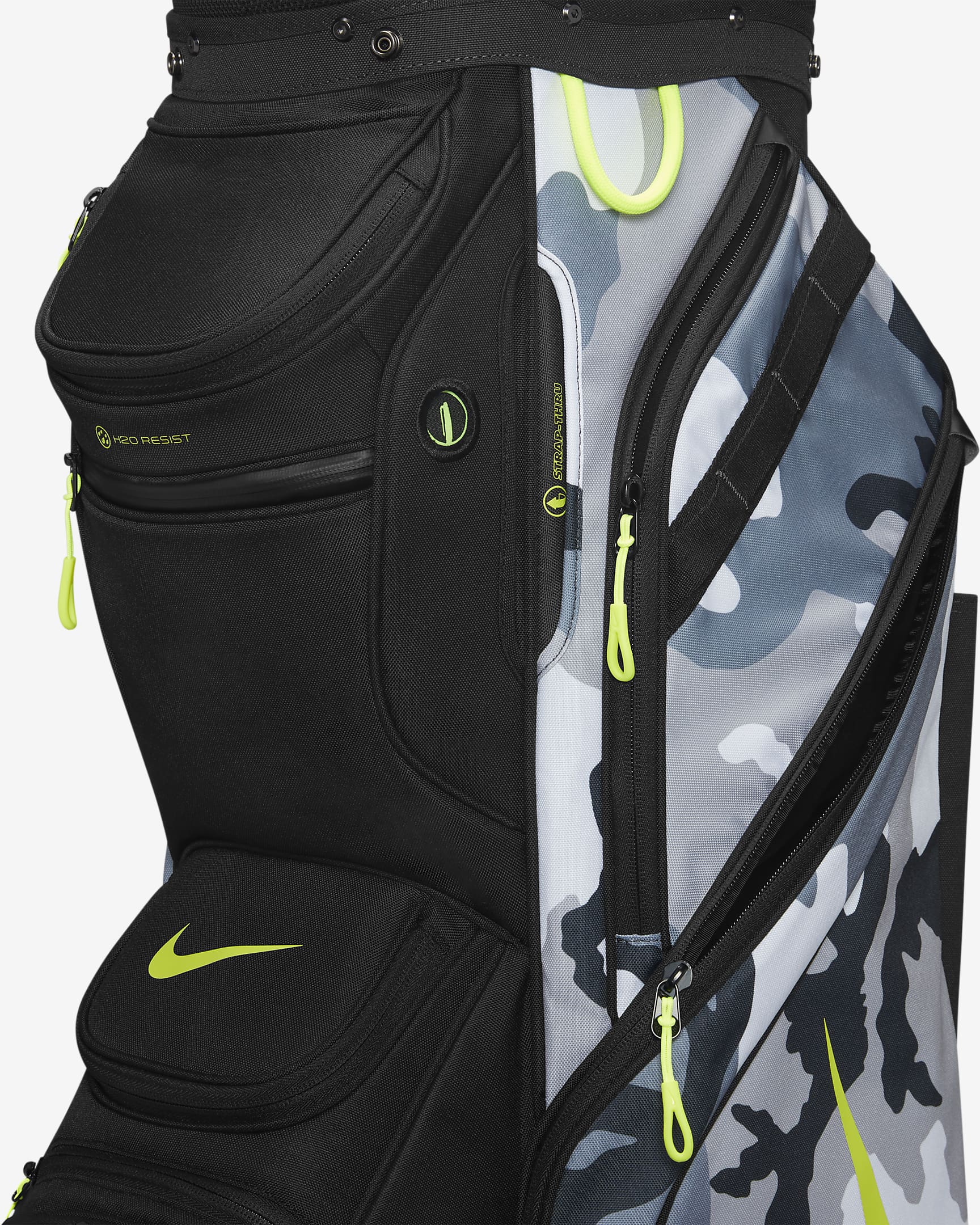 Nike Performance Cart Golf Bag - Anthracite/Black