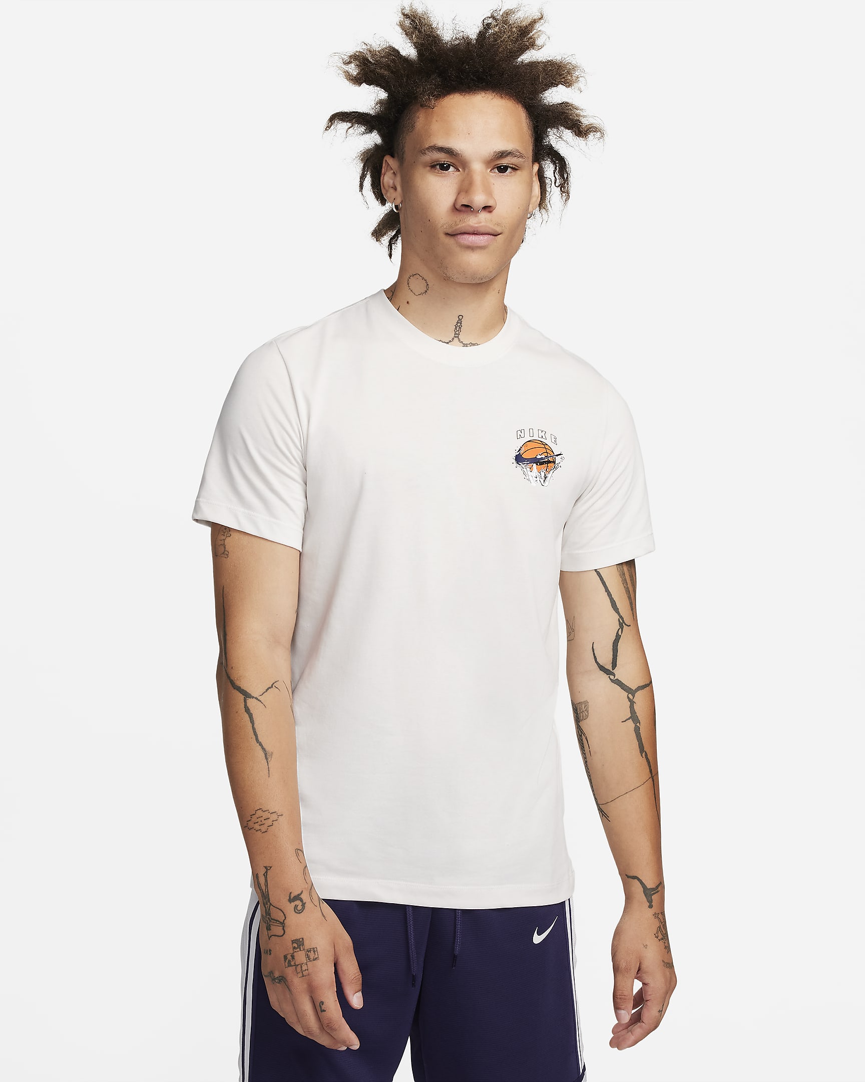 Nike Dri-FIT Men's Basketball T-shirt - Phantom