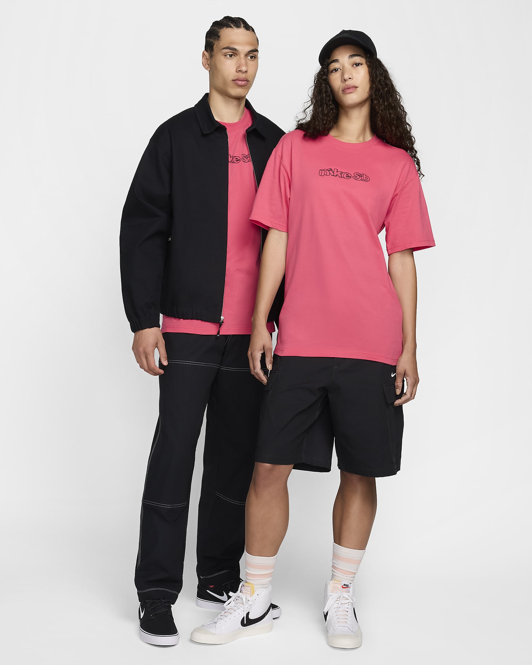 Nike SB Max90 Skate T-Shirt - Aster Pink