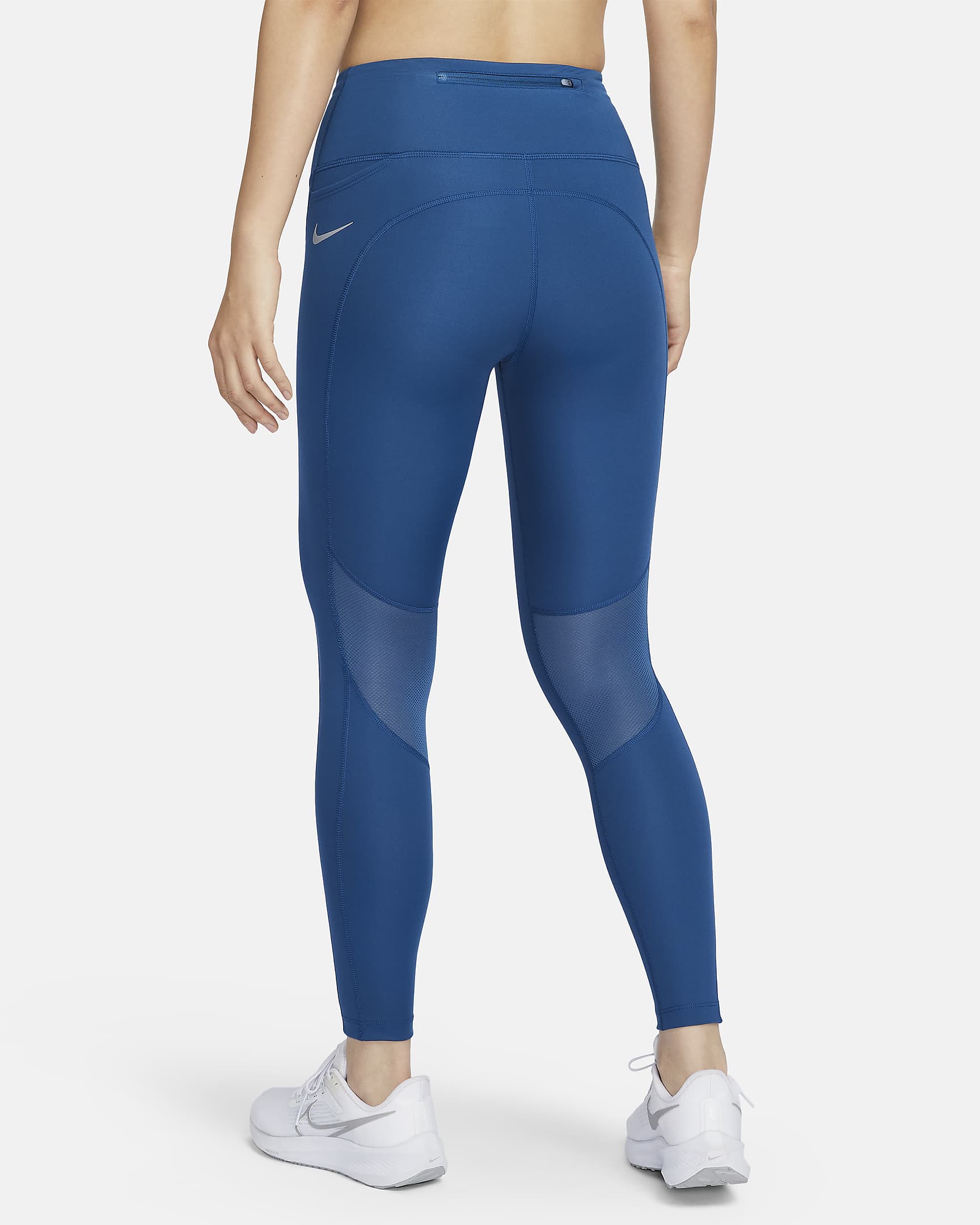 Nike Epic Fast Women's Mid-Rise Running Leggings - Court Blue