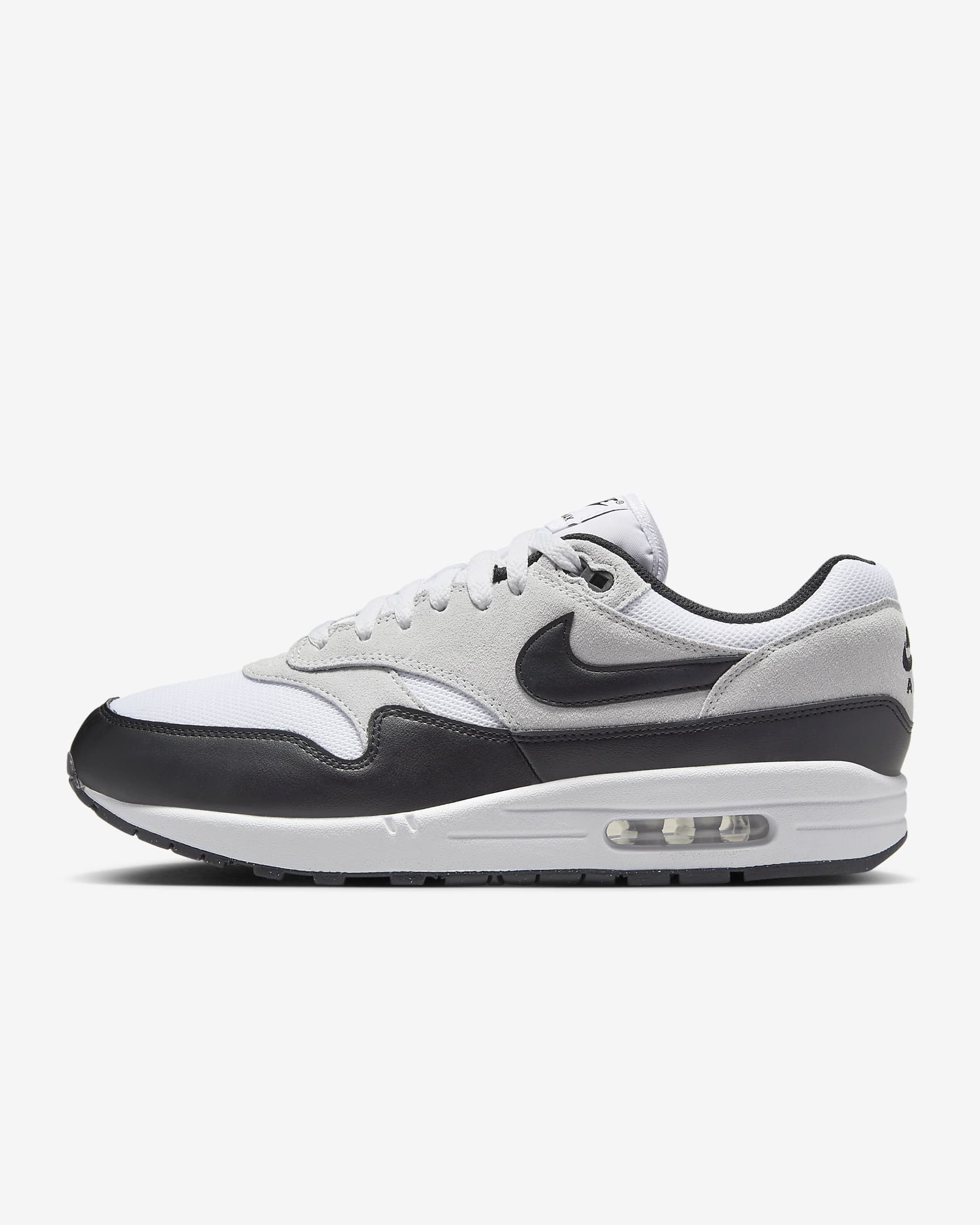 Buty męskie Nike Air Max 1 Essential - Biel/Pure Platinum/Czerń