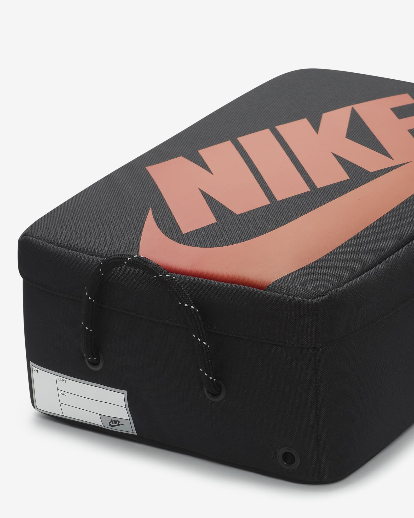 Nike Shoe Box Bag (12L) - Black/Black/University Red