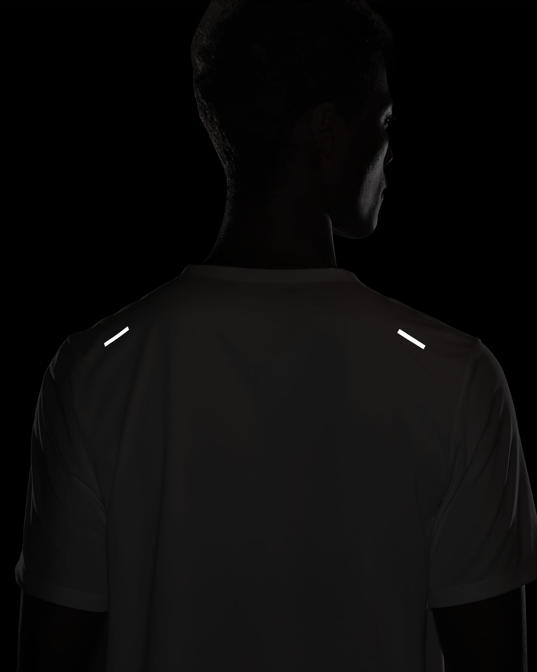 Nike Rise 365 Dri-FIT rövid ujjú férfi futófelső - Fehér