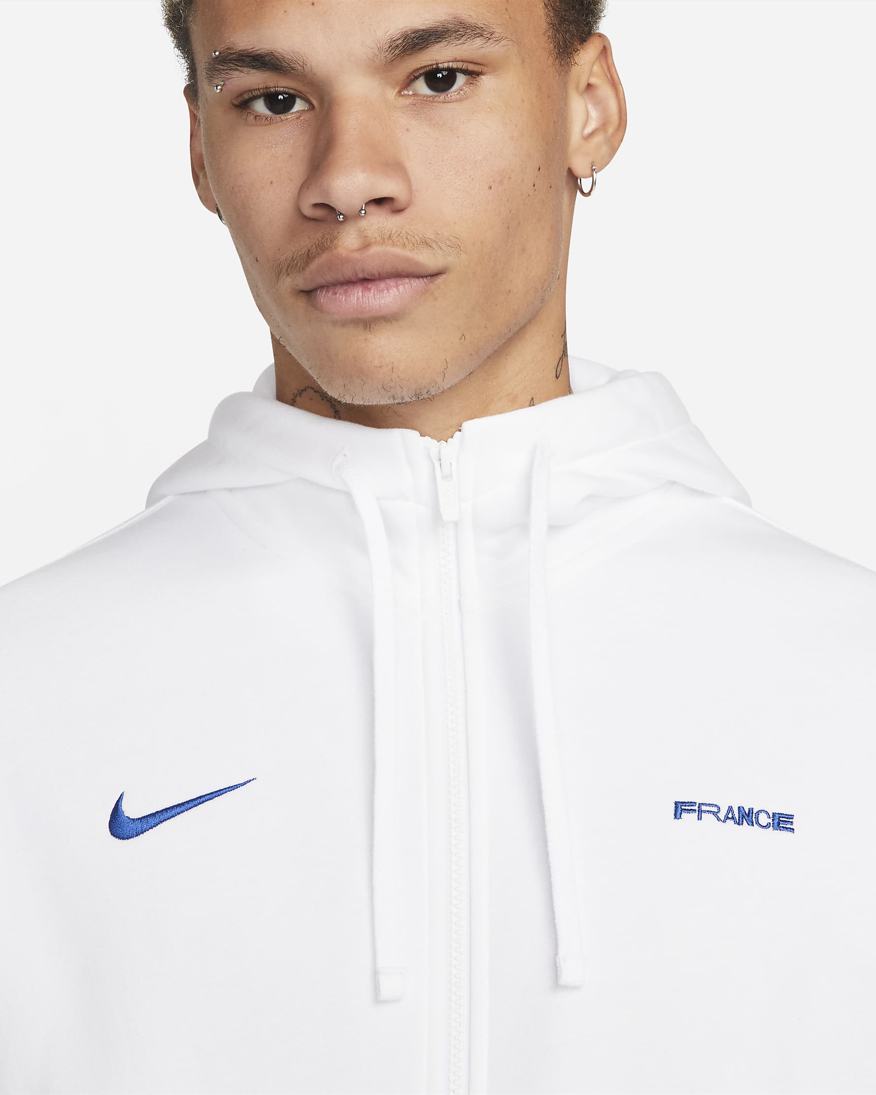 FFF Club Fleece Men's Full-Zip Hoodie. Nike.com