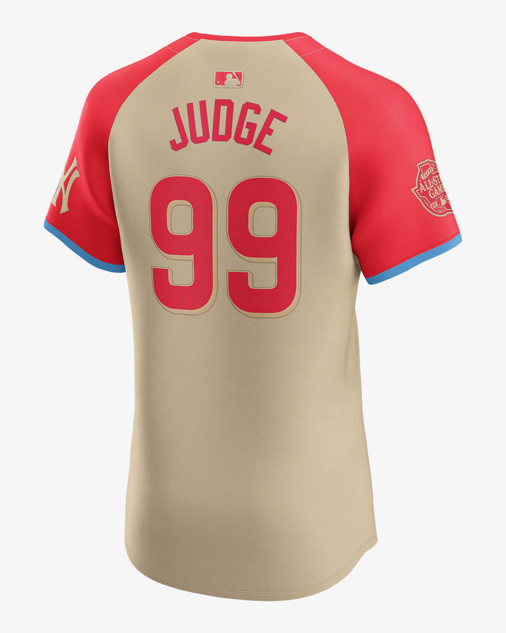 Jersey Nike DriFIT ADV de la MLB Elite para hombre Aaron Judge New York Yankees 2024 AllStar