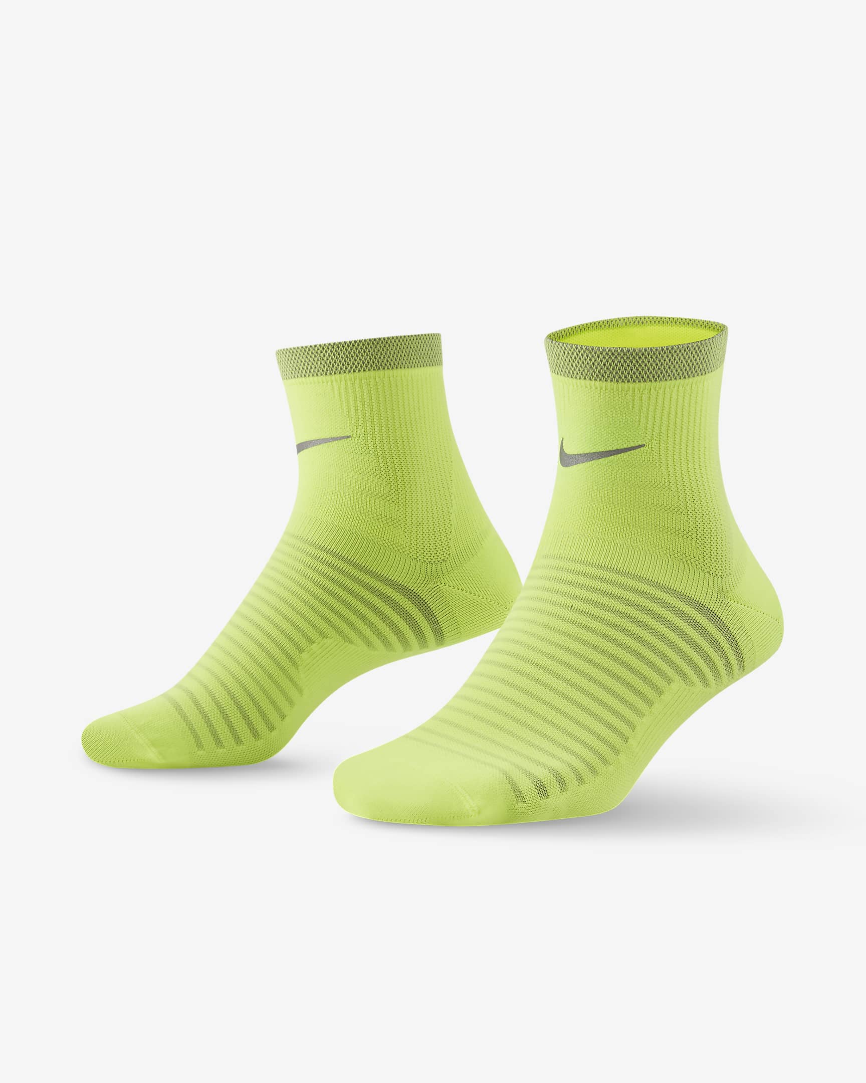 Nike Spark Lightweight Mitjons curts de running - Volt/Reflect Silver