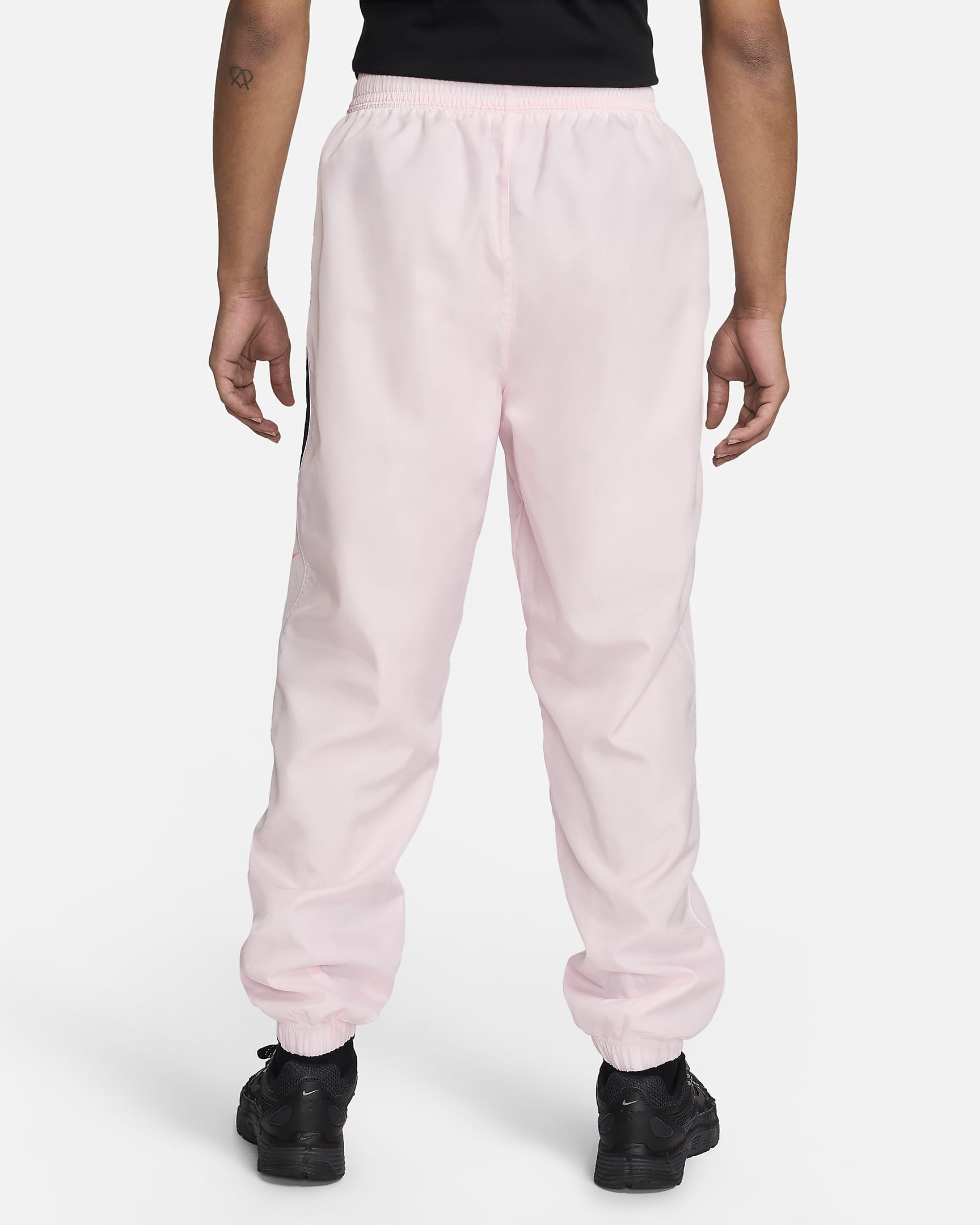 Nike Air Men's Woven Trousers - Pink Foam/Black